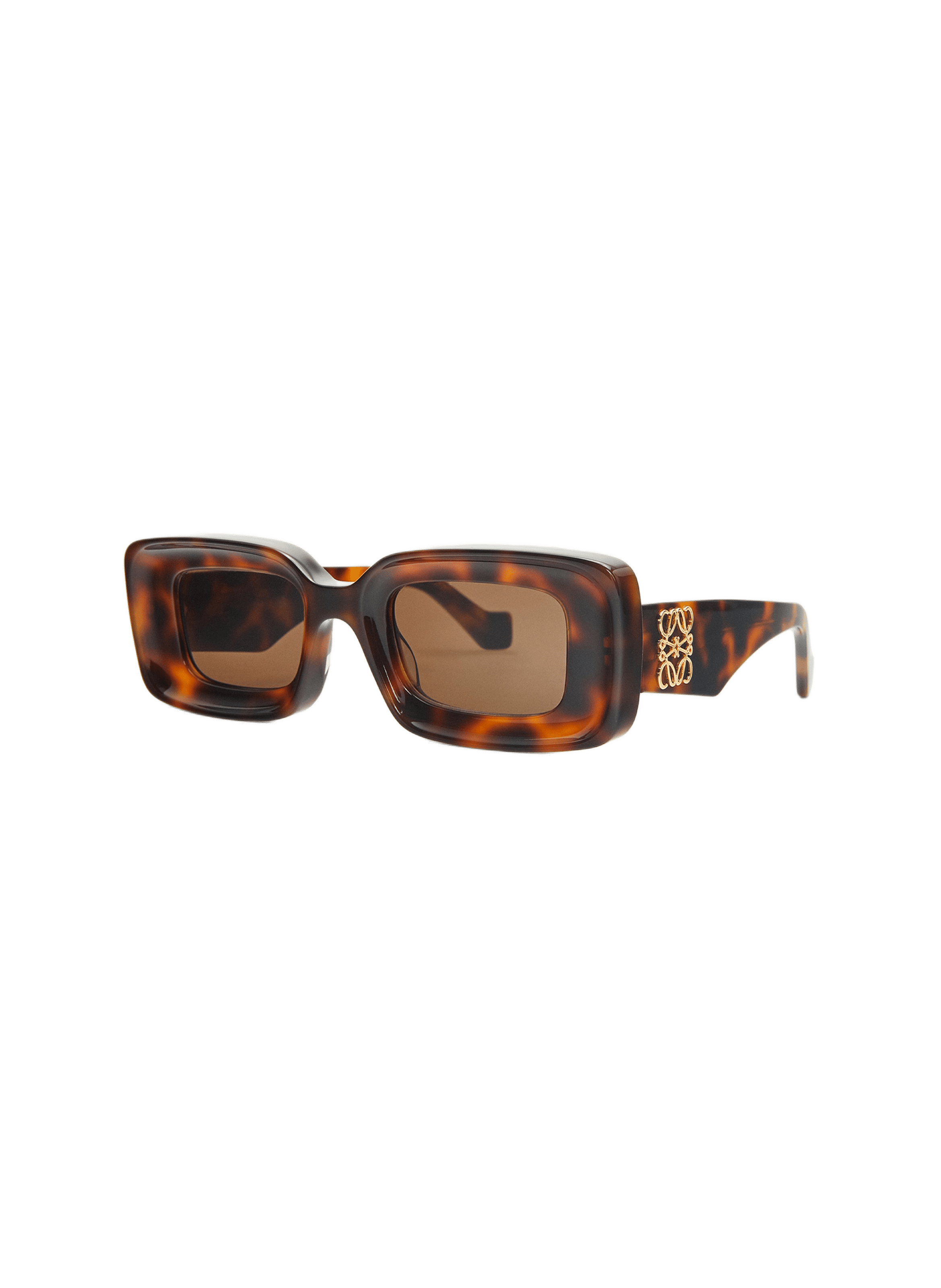 Rectangular sunglasses LOEWE Brown