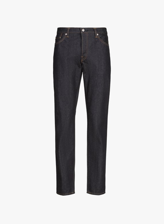 Jeans droit en coton | Bleu by EDWIN Jeans droit en coton Bleu