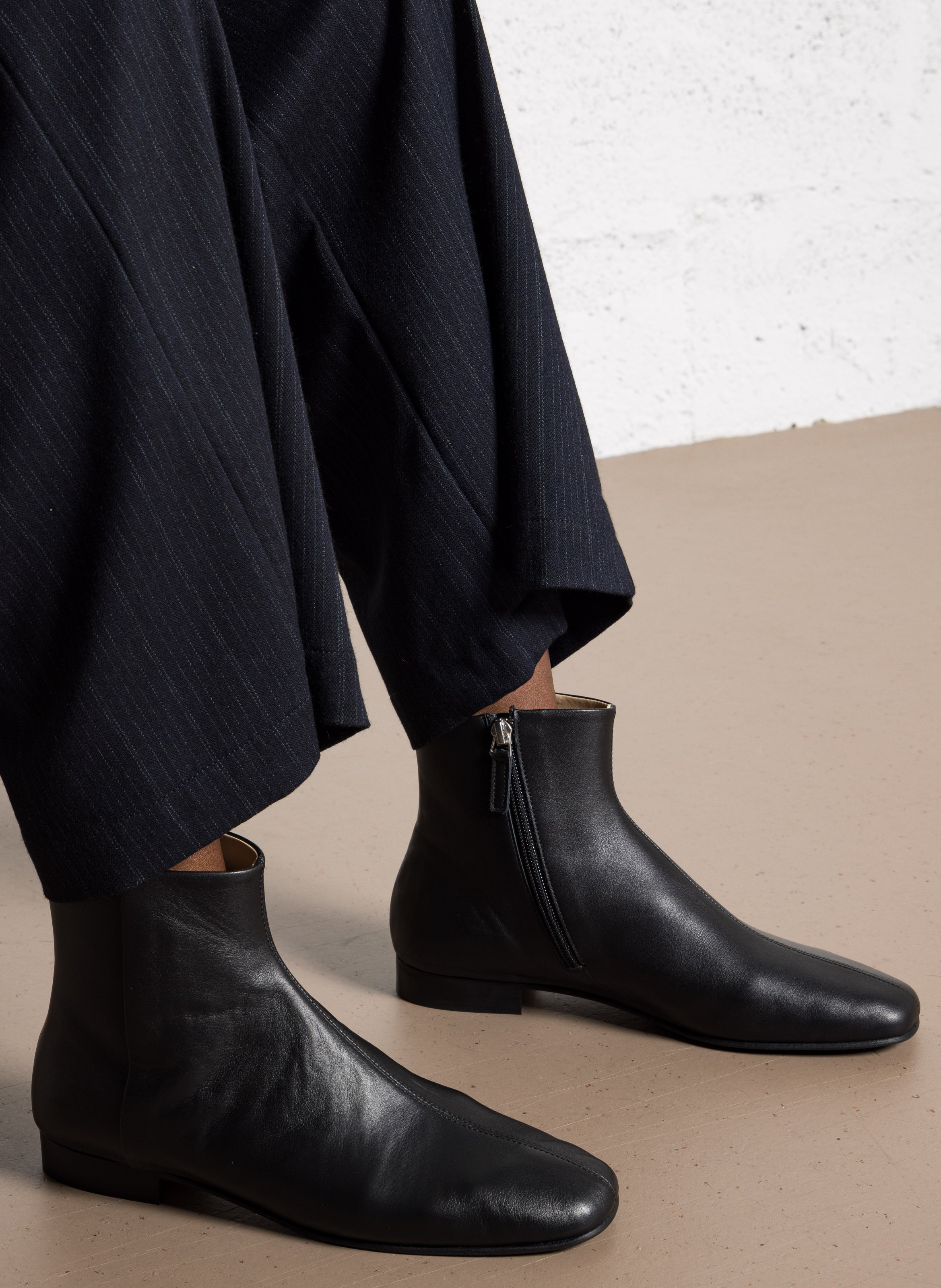 Bottines en cuir REPETTO Noir