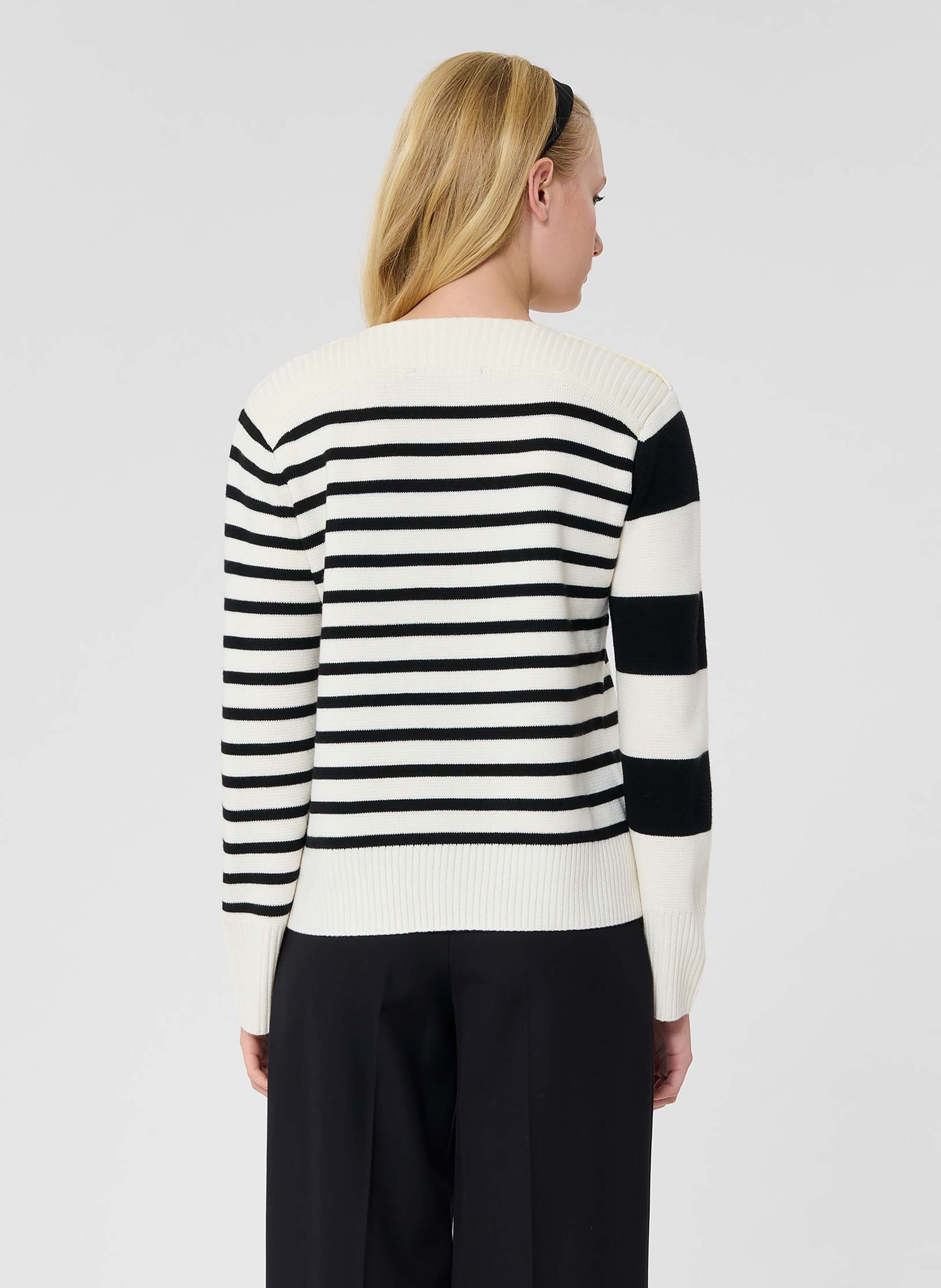 Pull poetesse TARA JARMON Blanc