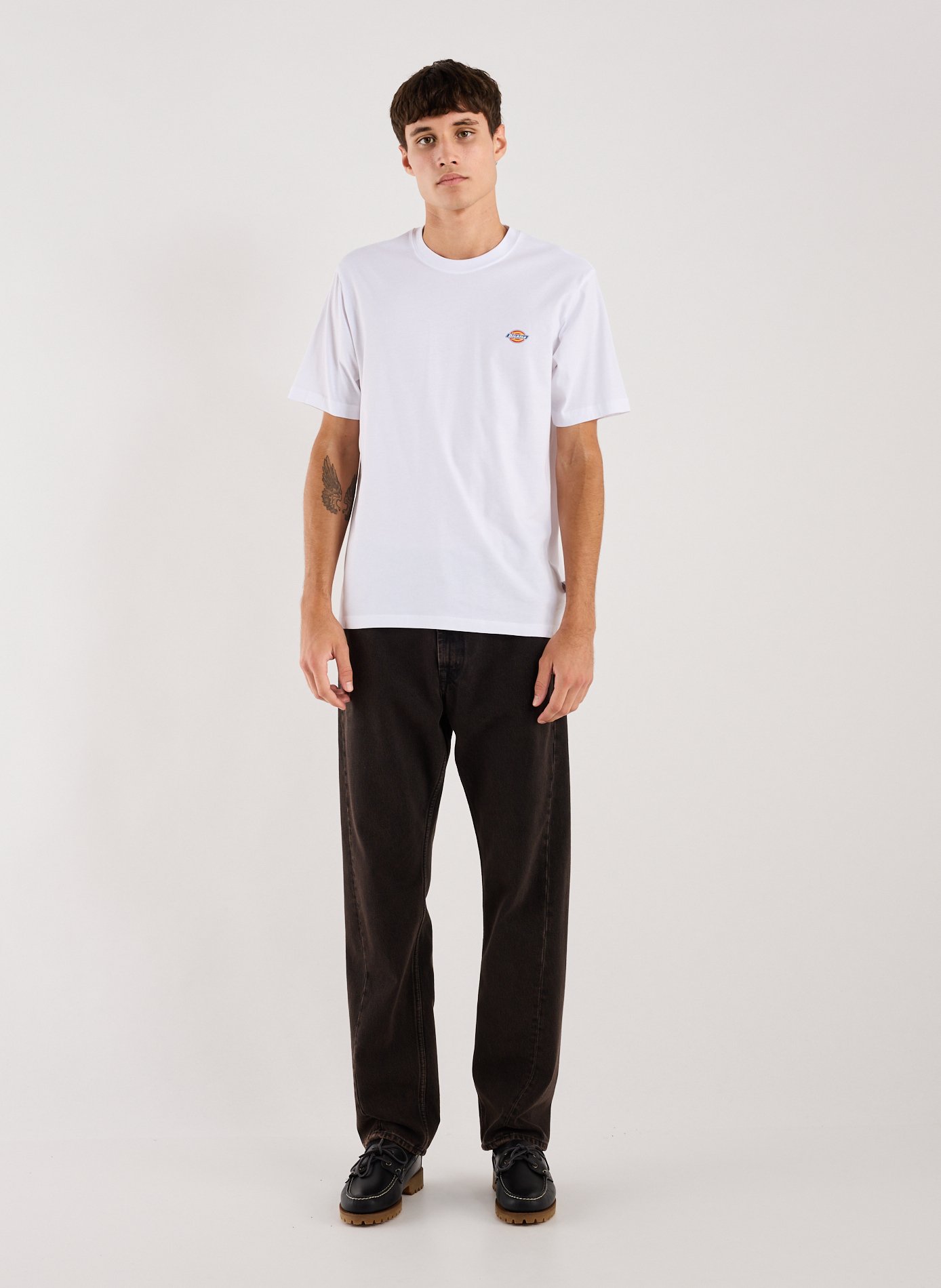Short-sleeved cotton T-shirt DICKIES White
