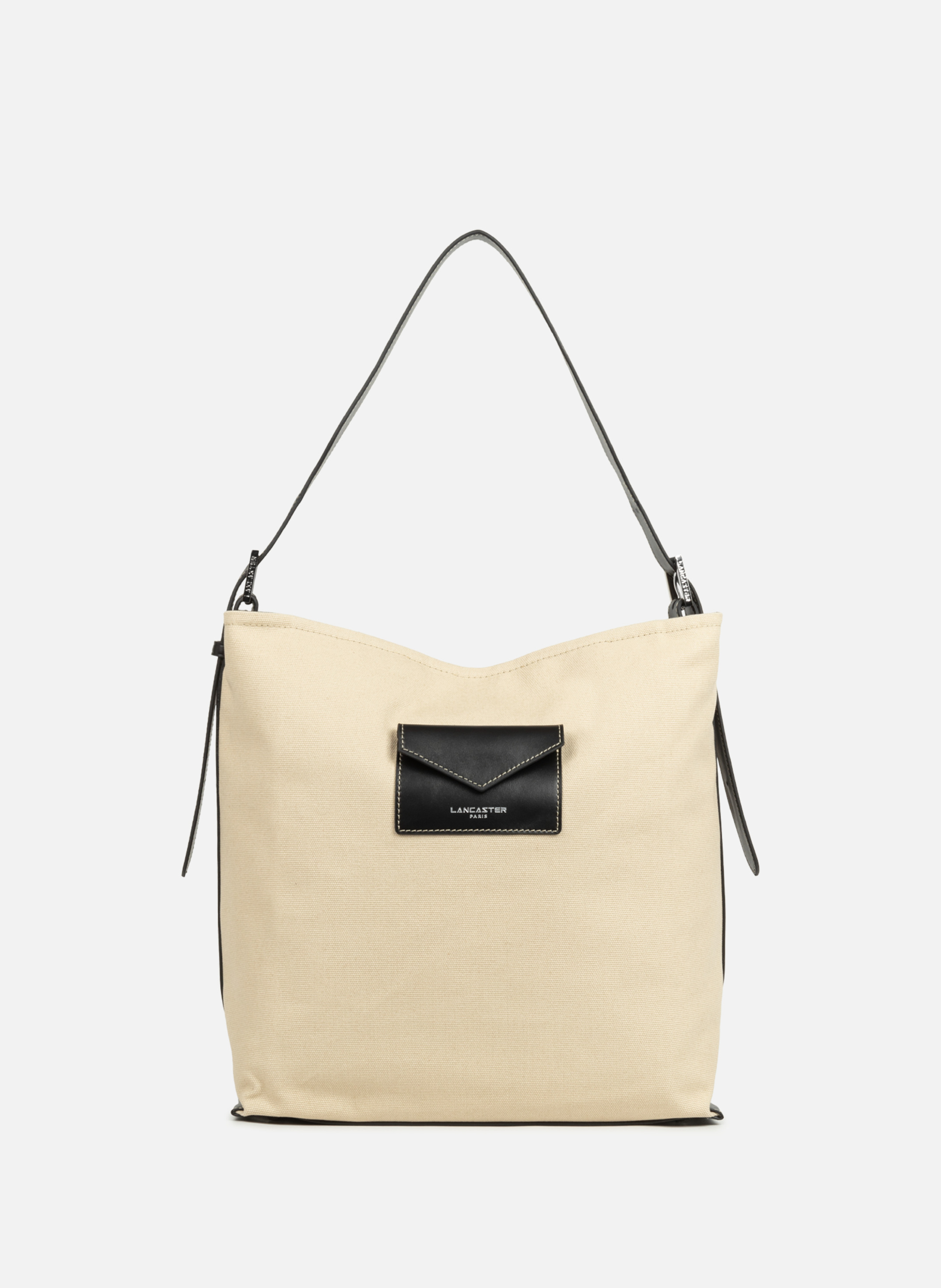 LANCASTER Grand sac seau - canvas kba Beige