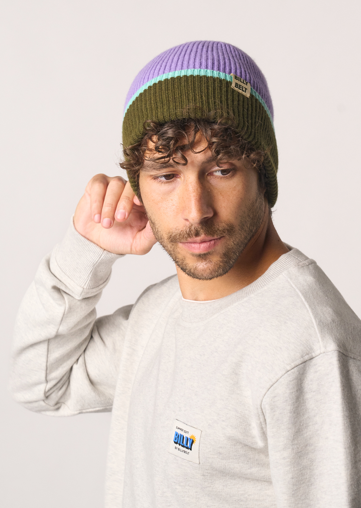 Bonnet en laine BILLYBELT Violet