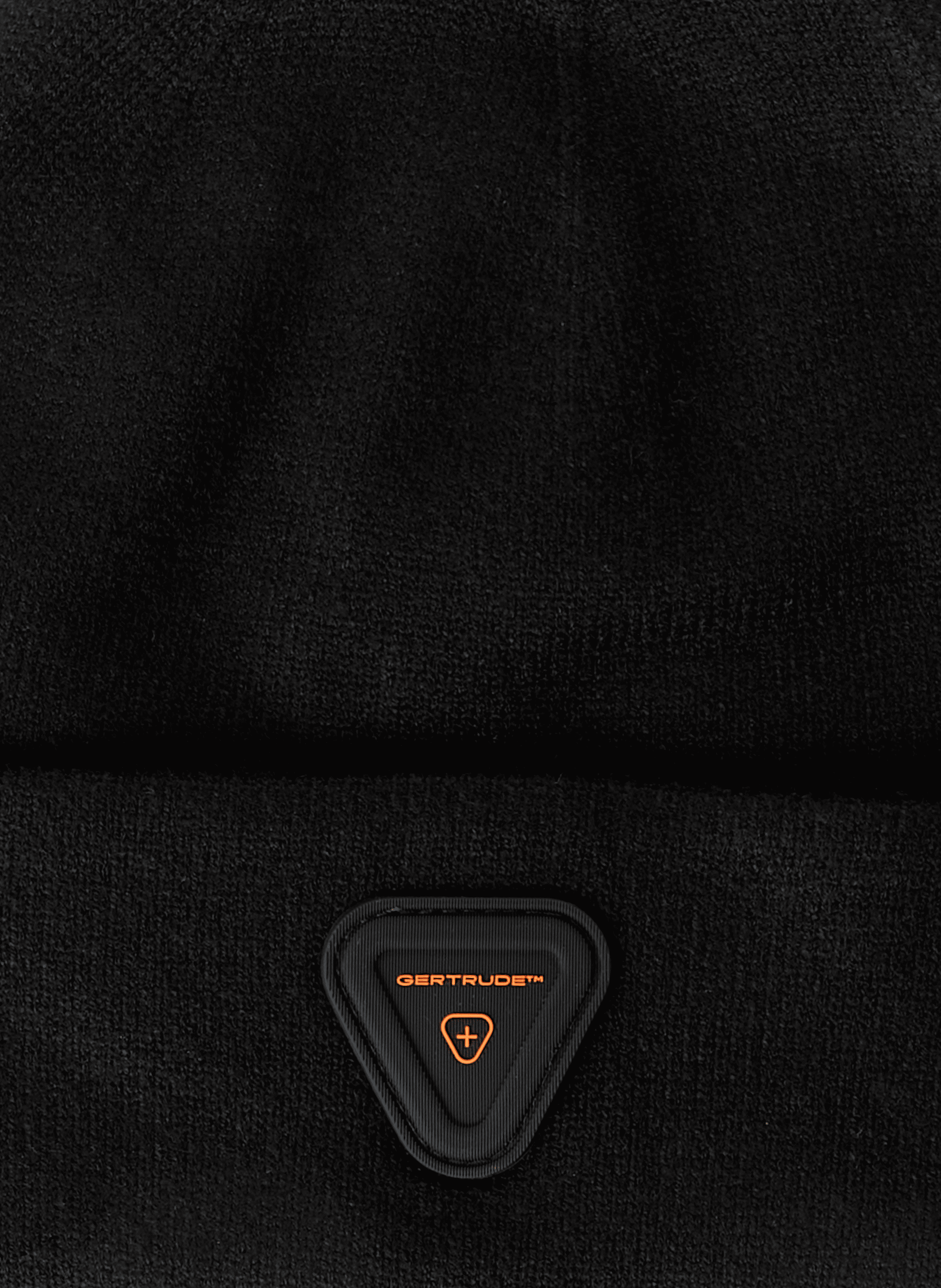 Beanie hat with turned up brim GERTRUDE ET GASTON Black