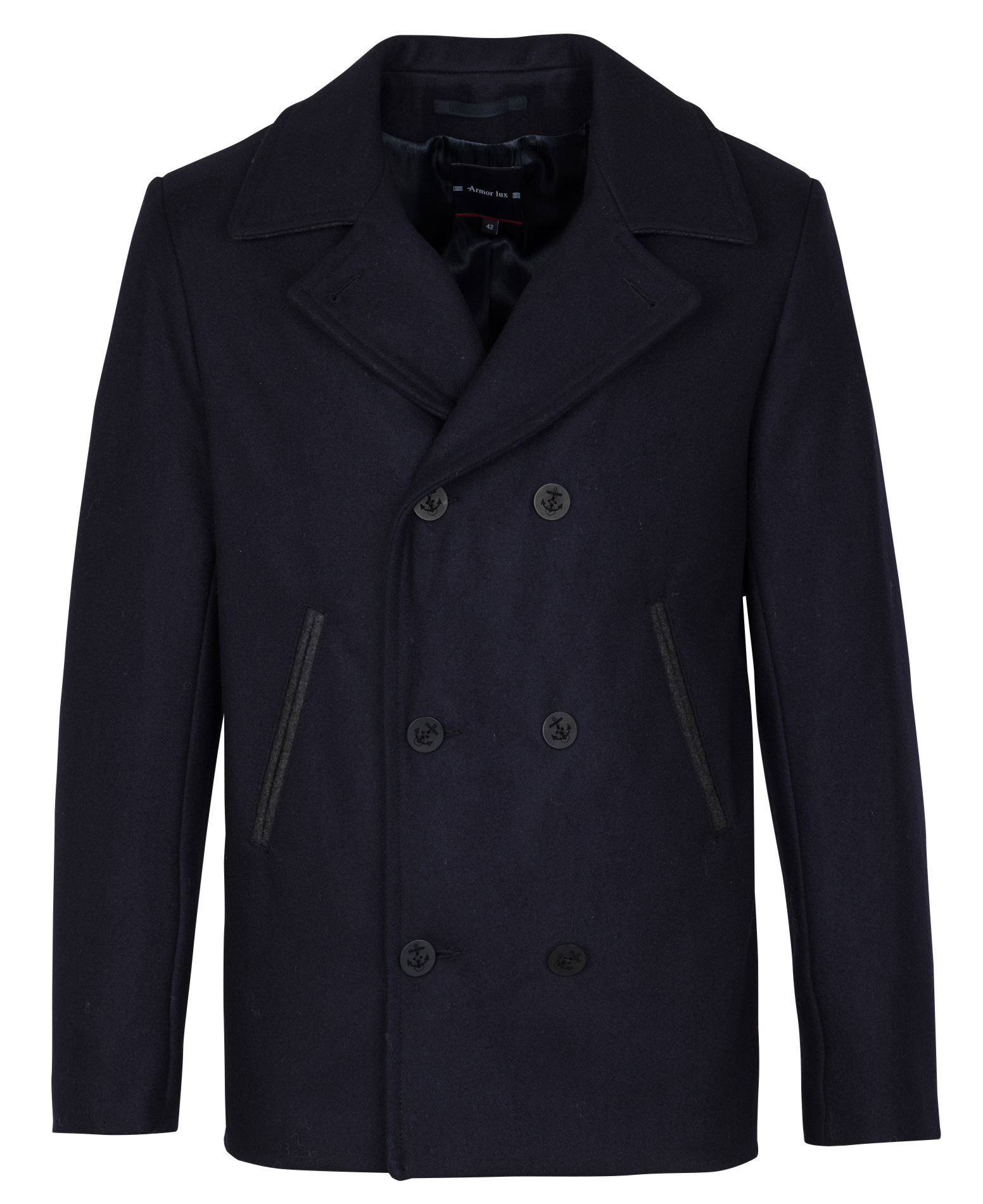 Caban en laine ARMOR-LUX Bleu