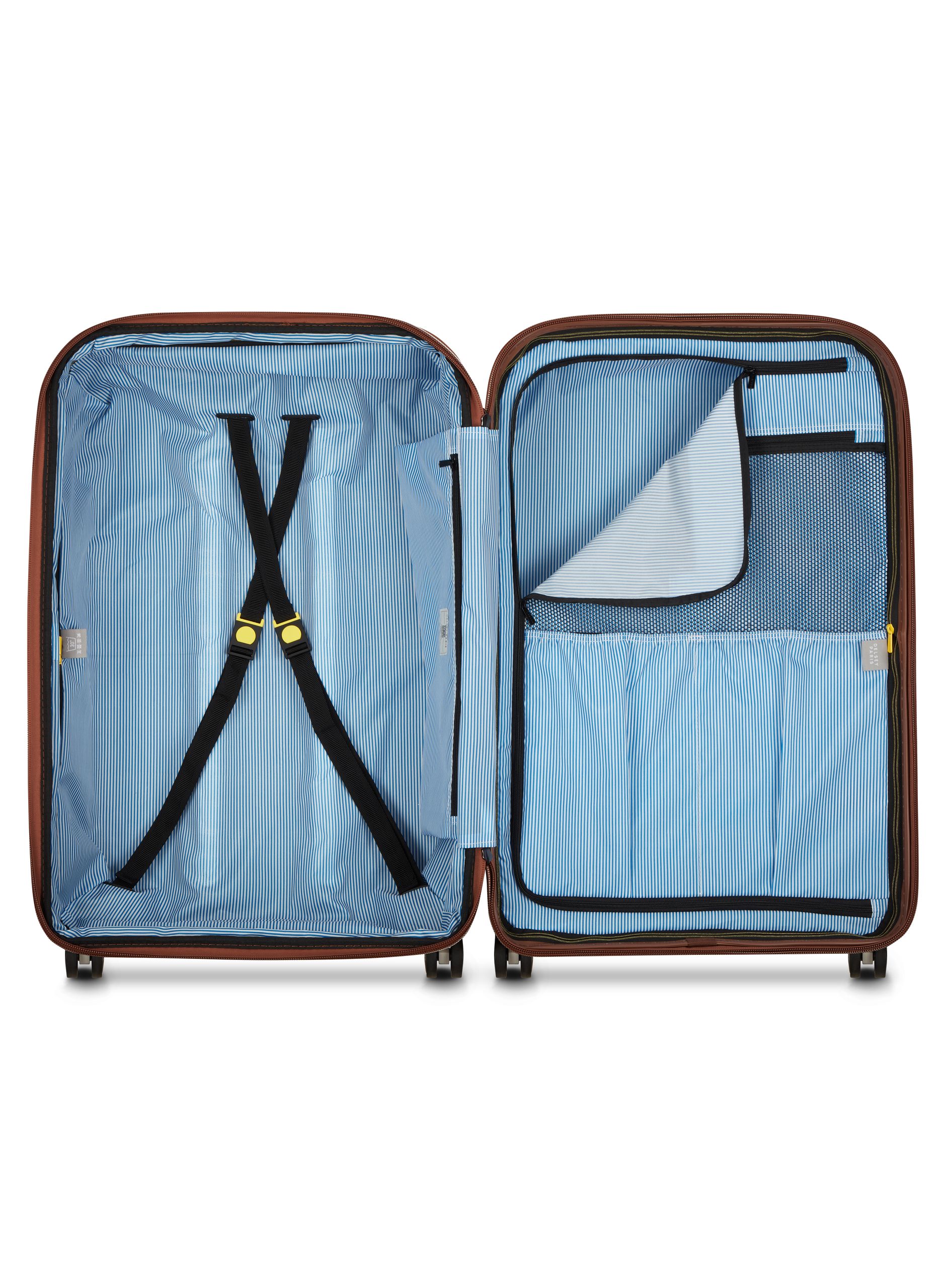 Valise soute rigide taille xl - carrousel 2 DELSEY PARIS Blanc