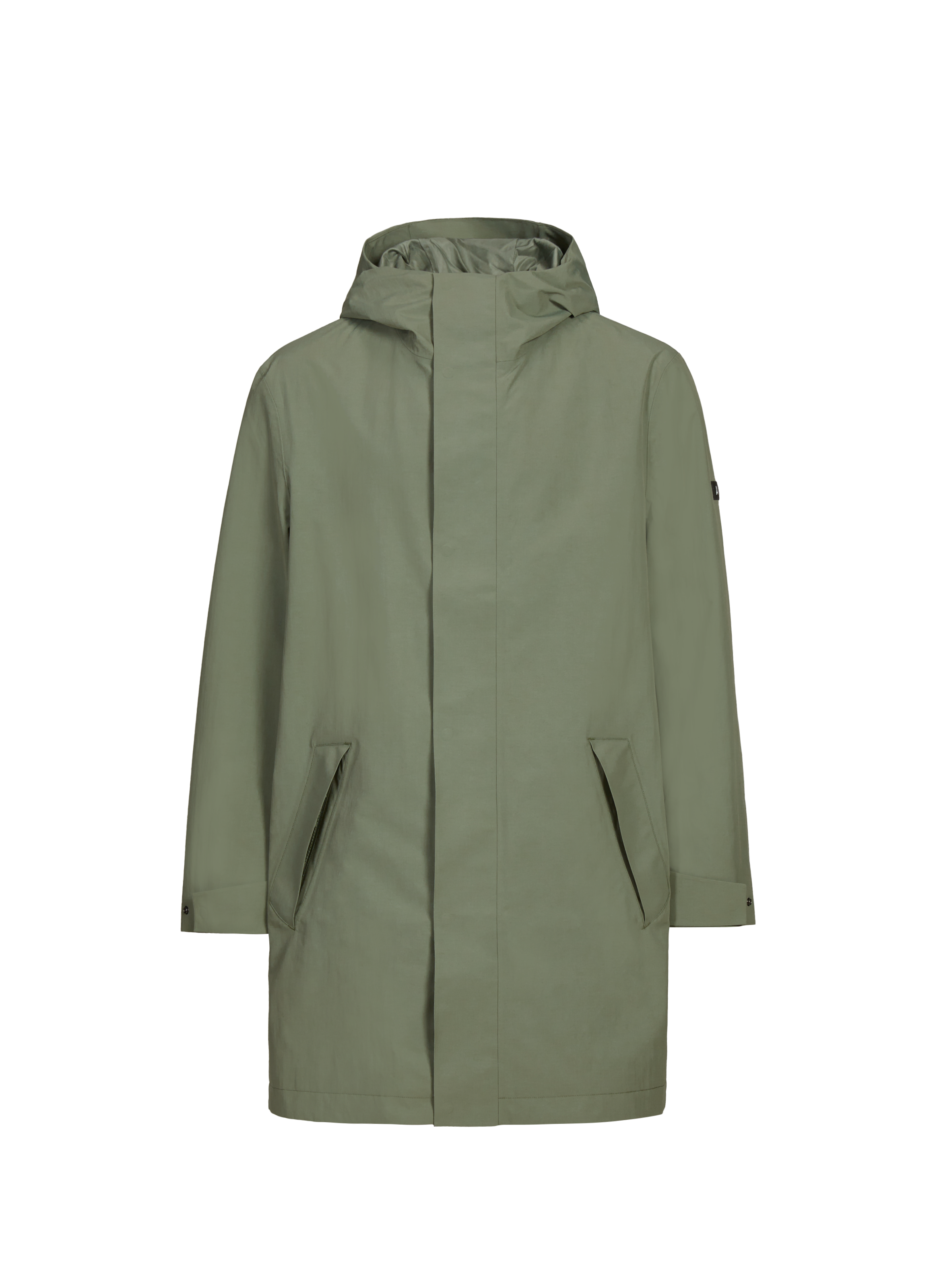 AIGLE Long cut parka Green