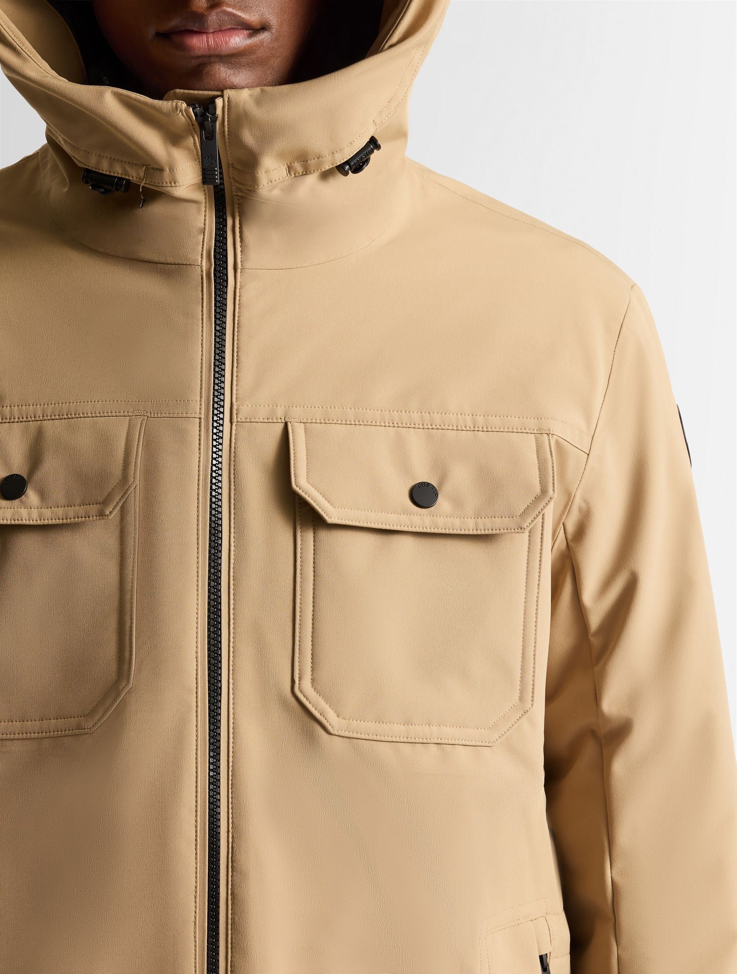 Manteau orno col capuche FUSALP Beige