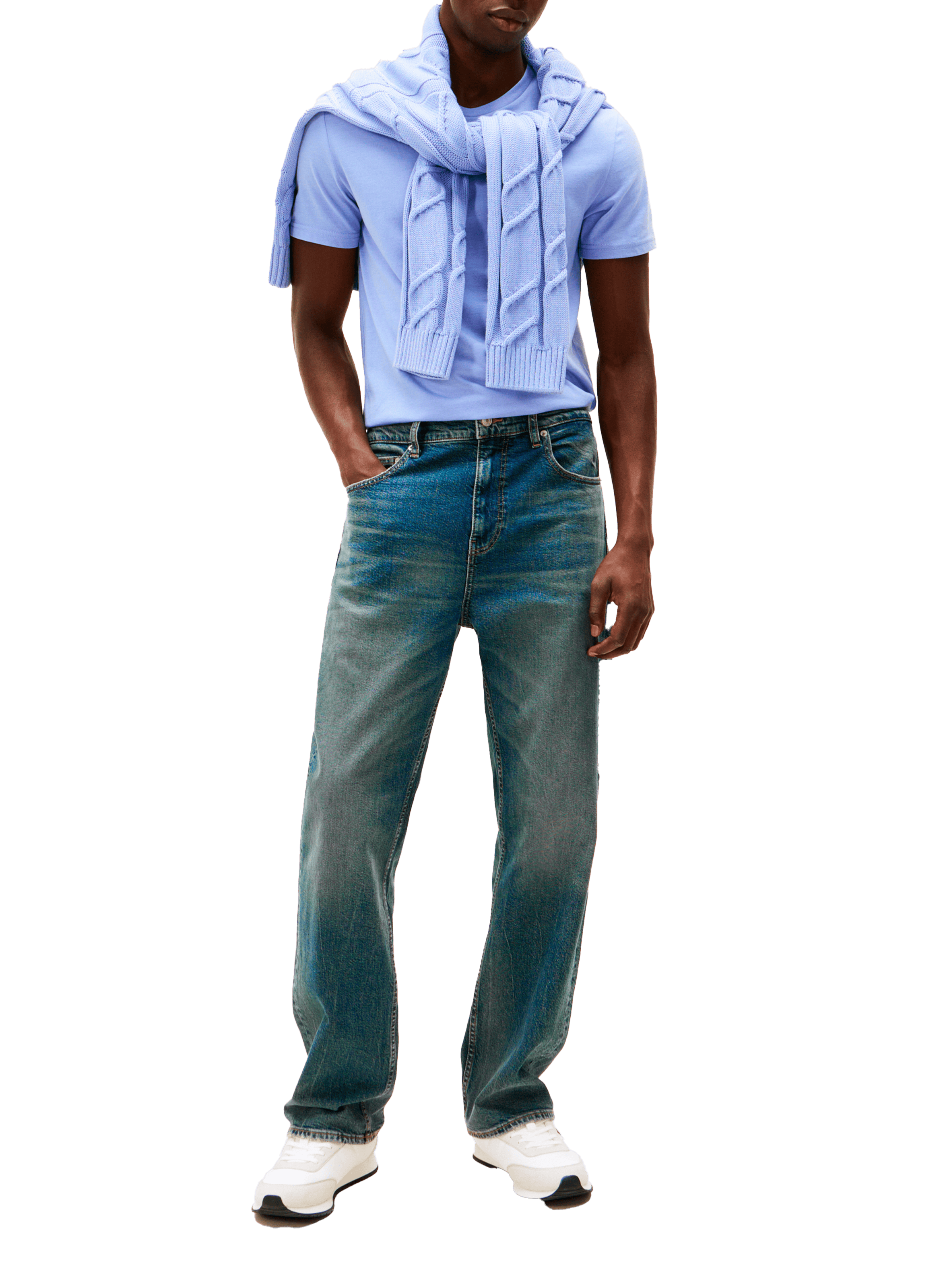  Logo T-shirt TOMMY HILFIGER Blue