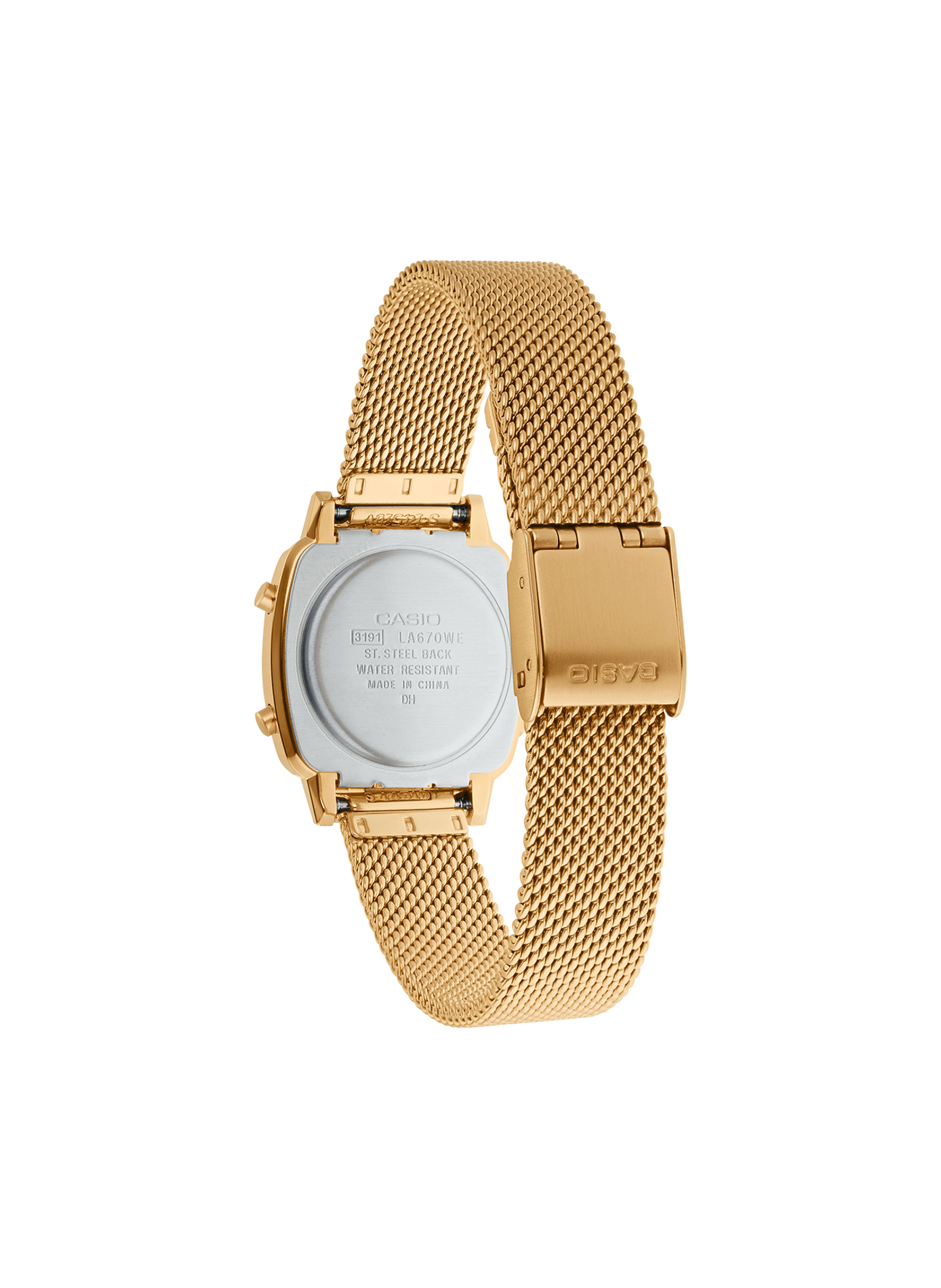 Montre quartz analogique Vintage CASIO Noir