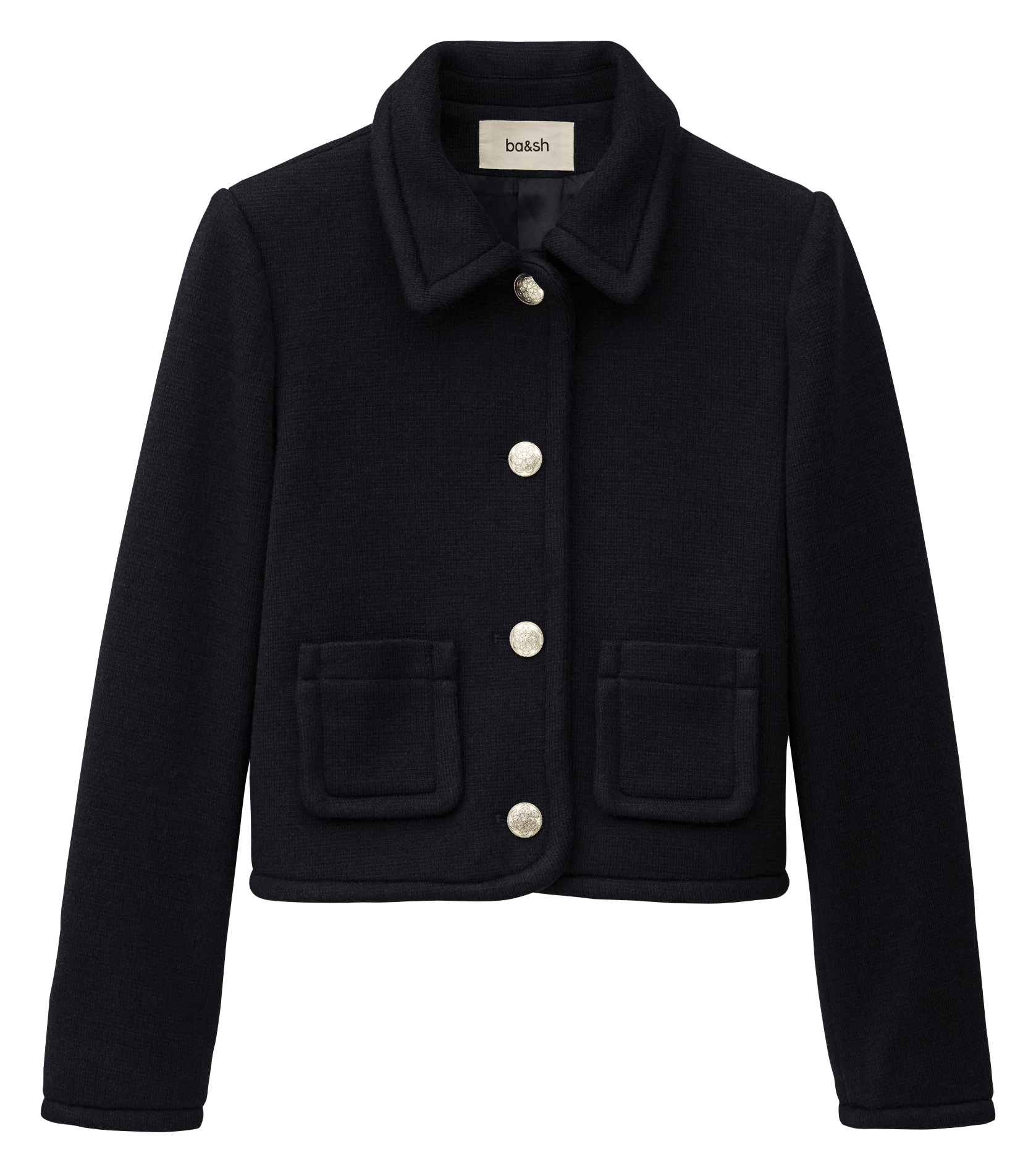 Veste col classique beradith BA&SH Bleu