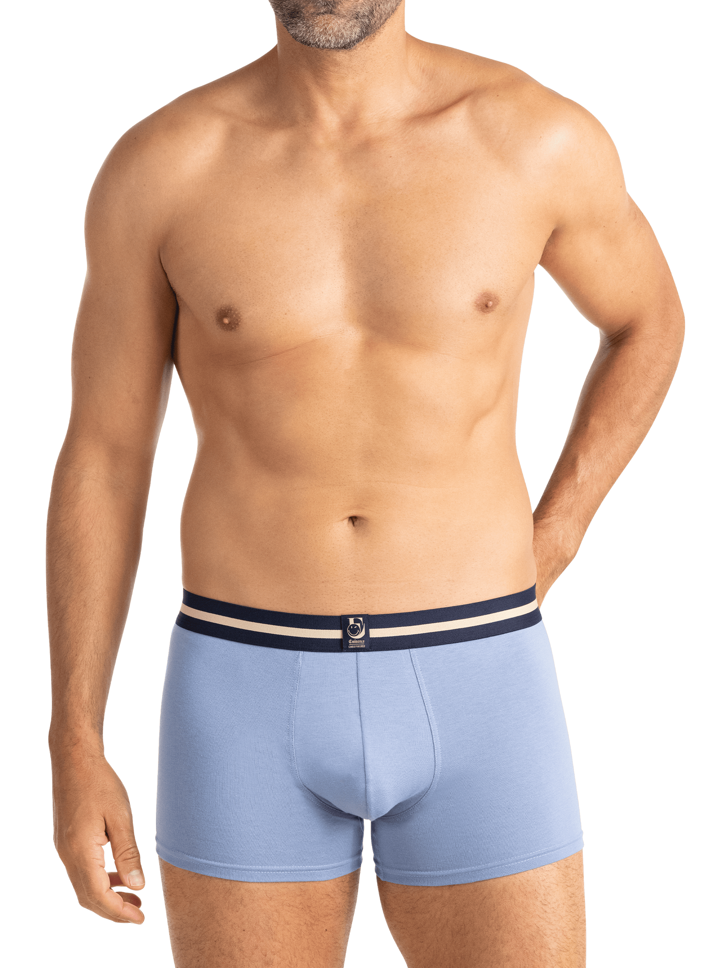 Lot de 3 boxers en coton mélangé EMINENCE Multicolore