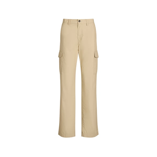 Pantalon droit cargo en coton léger Pantalon droit cargo en coton léger