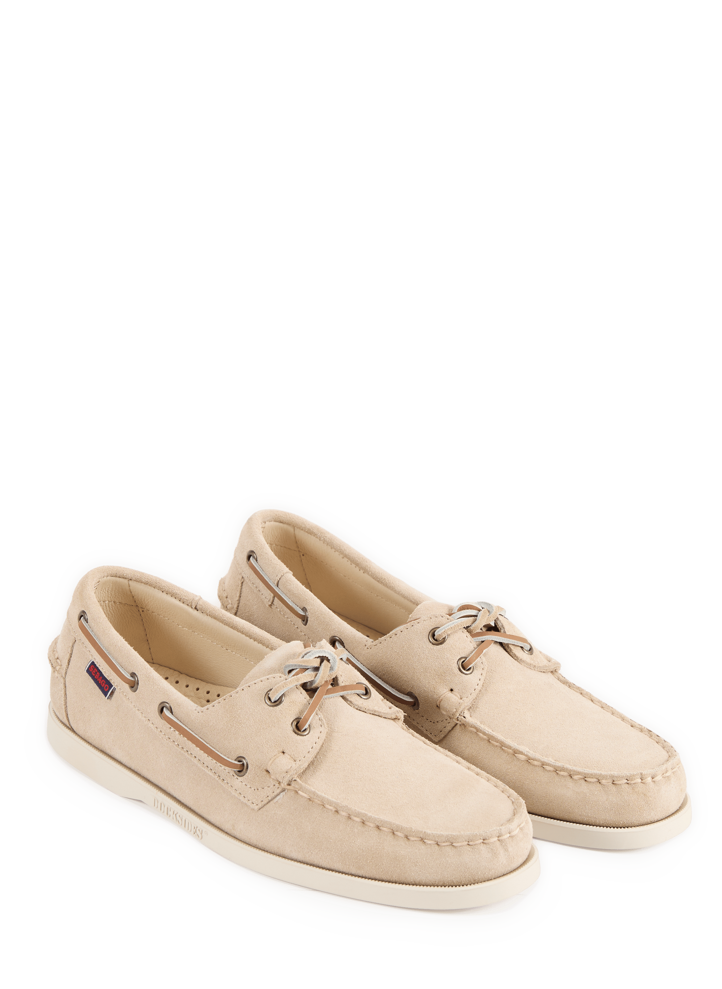Portland suede leather boat shoes SEBAGO Multicolour