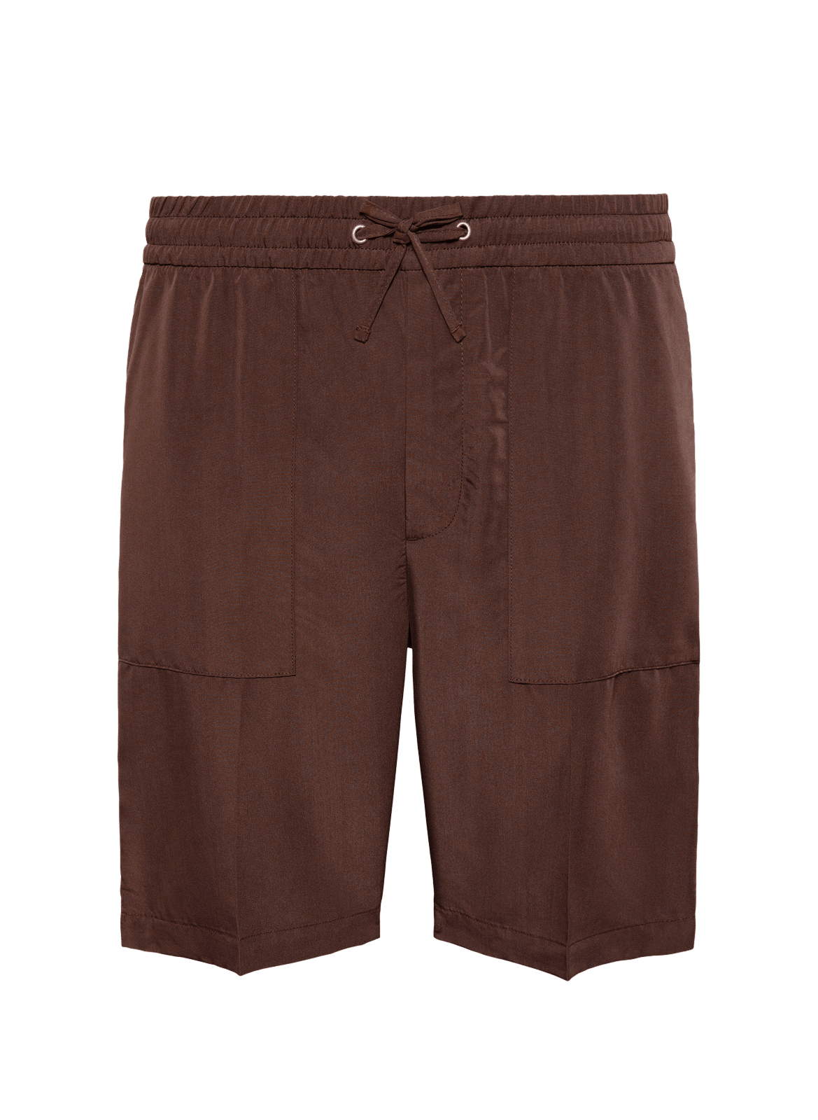 Bermuda droit taille haute CALVIN KLEIN Marron