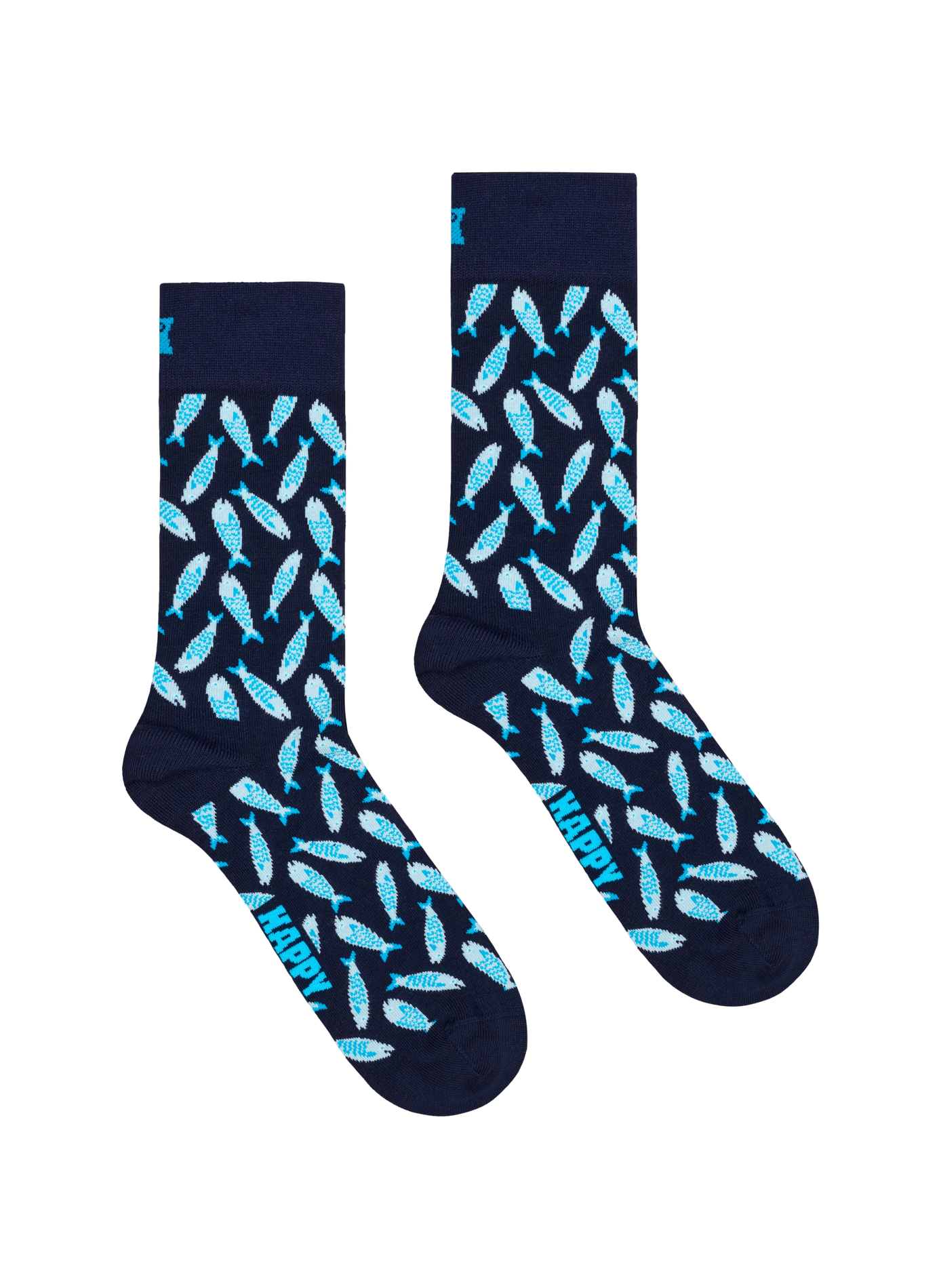Hoge sokken met print van gemengd katoen HAPPY SOCKS Veelkleurig
