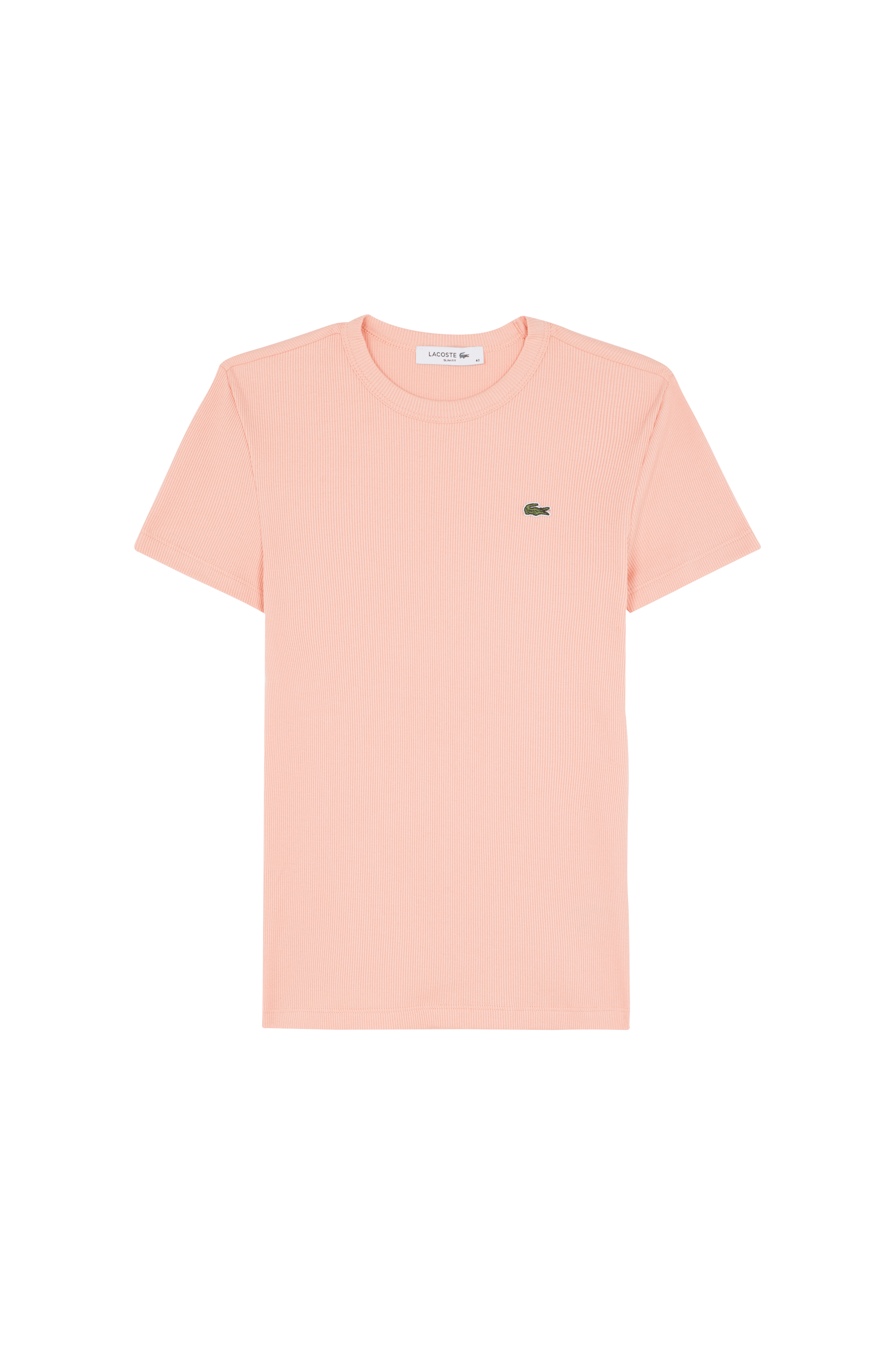 T-shirt core rib LACOSTE Orange