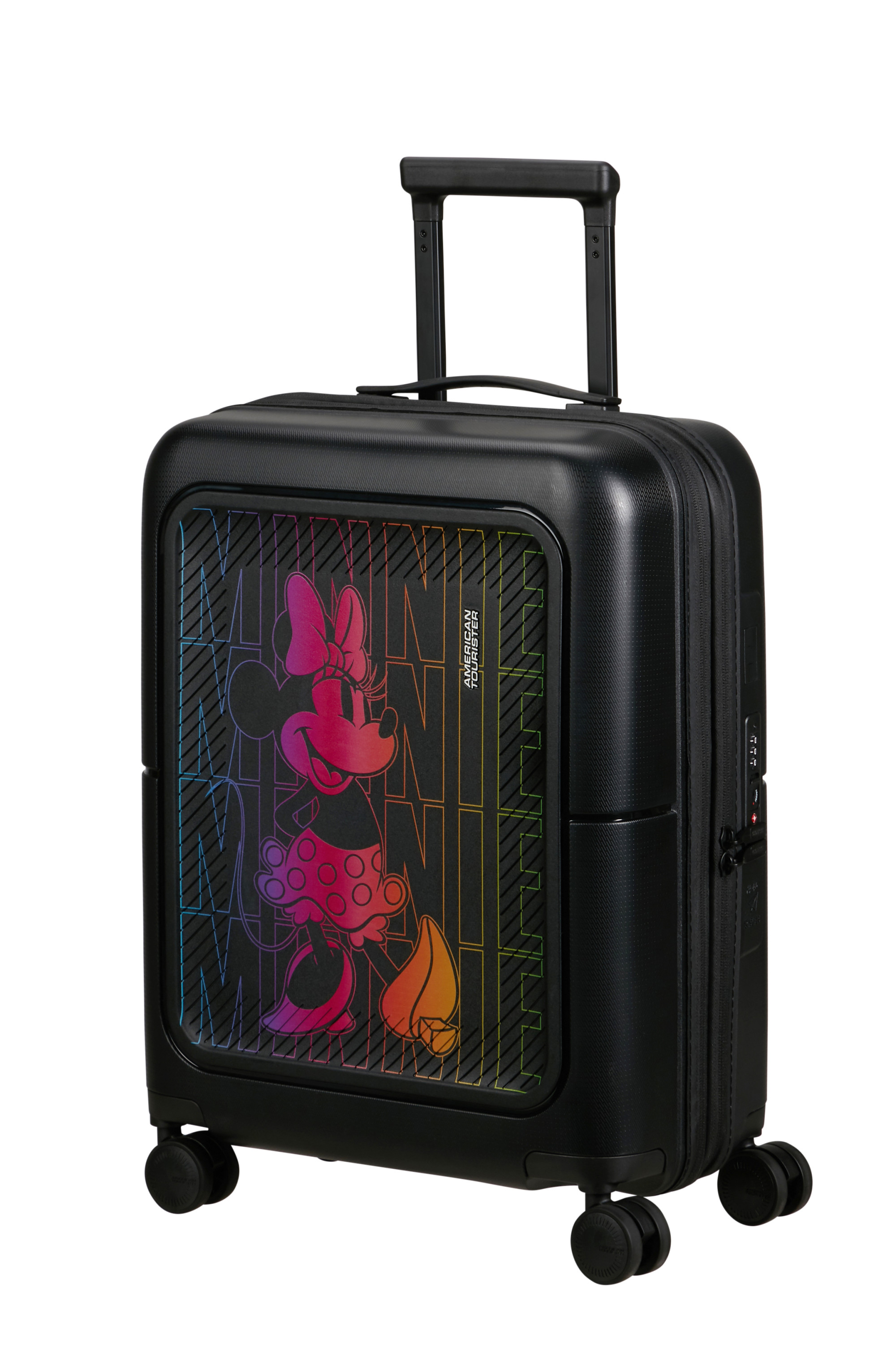 Dashpop disney valise 4 roues taille s  Minnie neon gradient