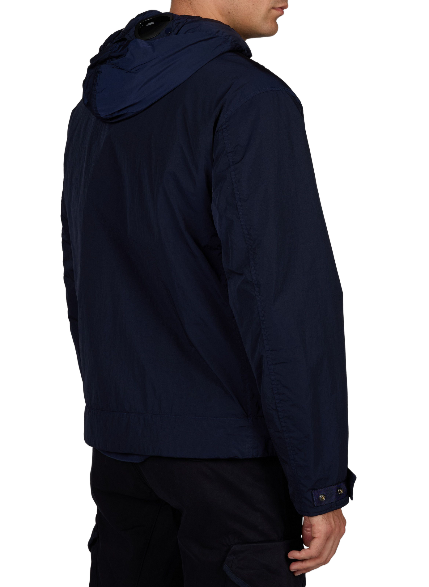 Solid Jacket with Adjustable Hem CP COMPANY Blue