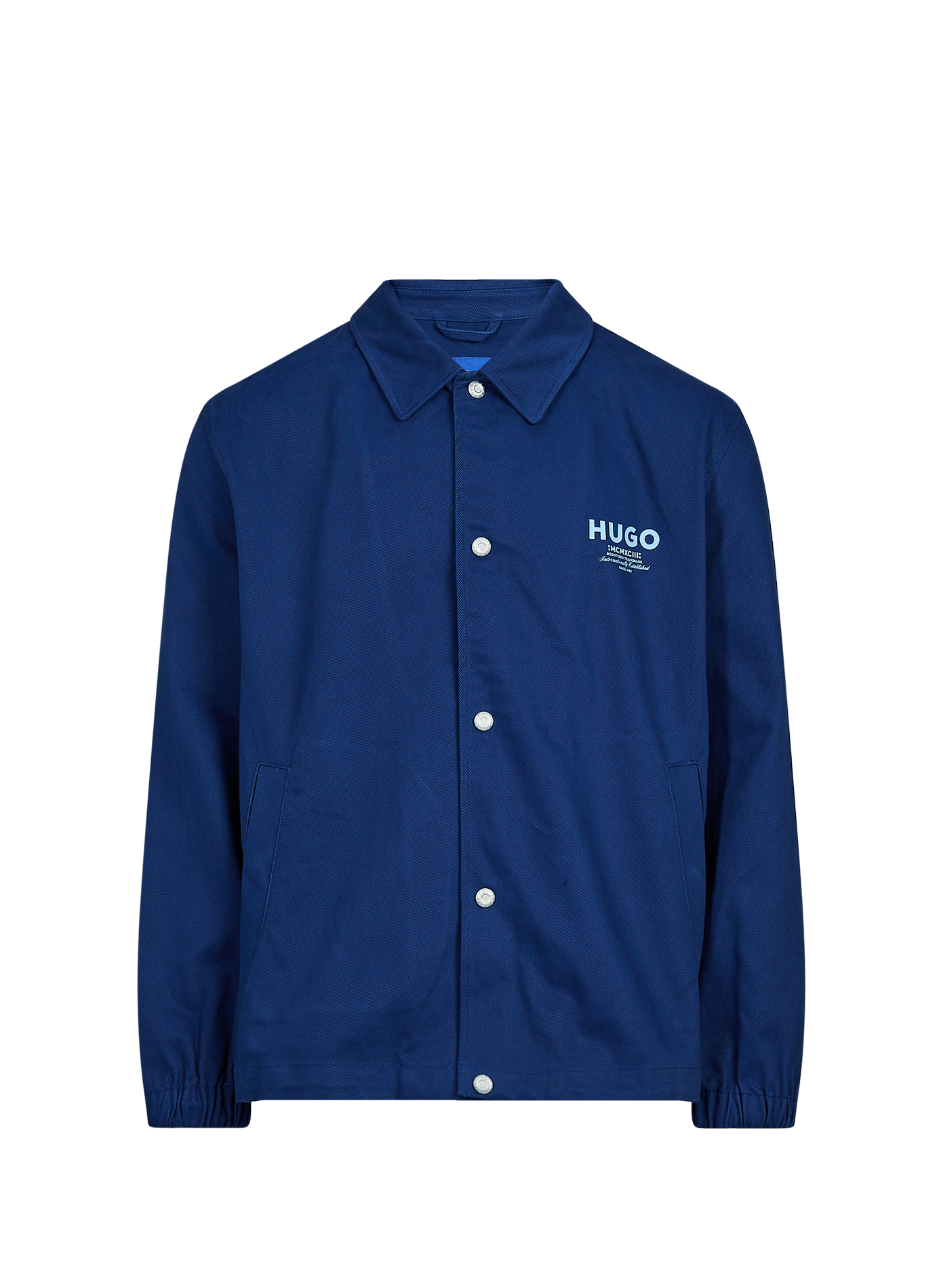Veste sérigraphiée en coton HUGO BLUE Bleu