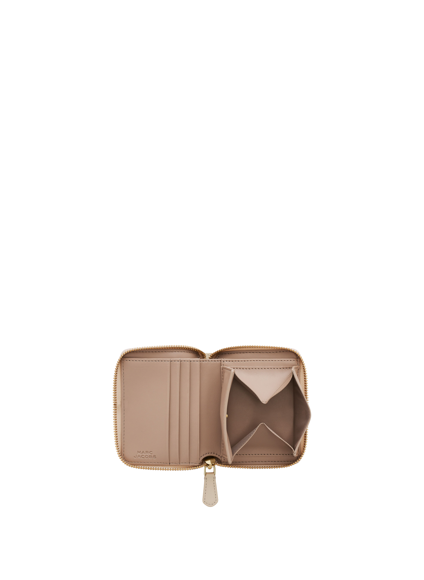 Geldbörse The Everyday Slim Compact aus Leder MARC JACOBS Weiss