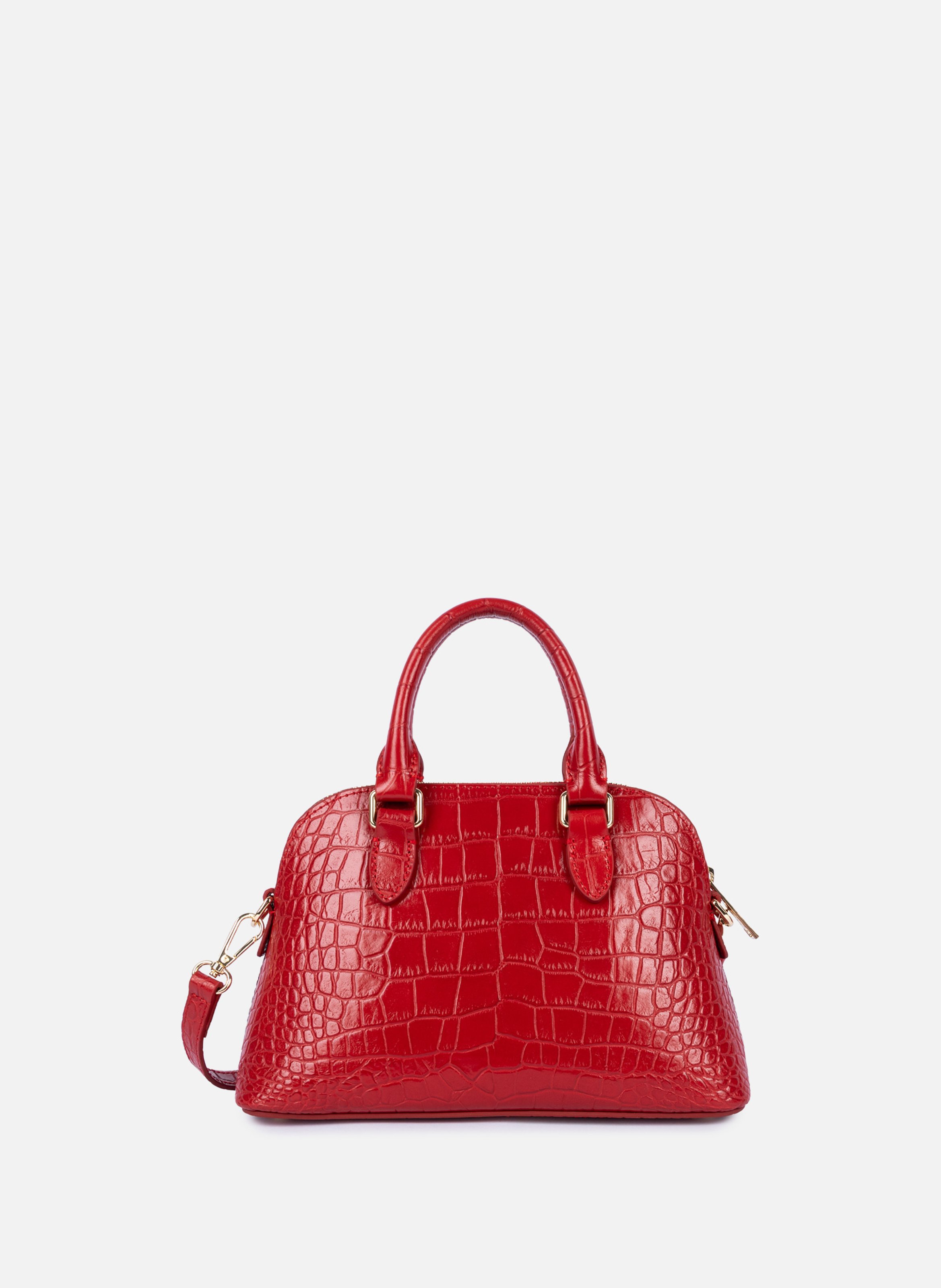Halvemaanvormige tas - exo LANCASTER Rood