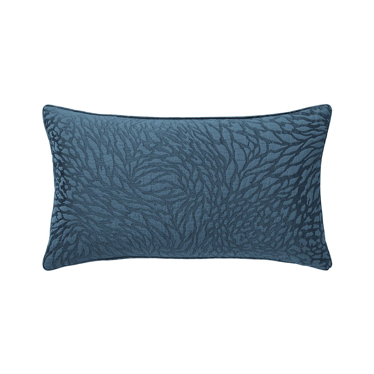 Housse de coussin en soie, souvenir YVES DELORME Bleu