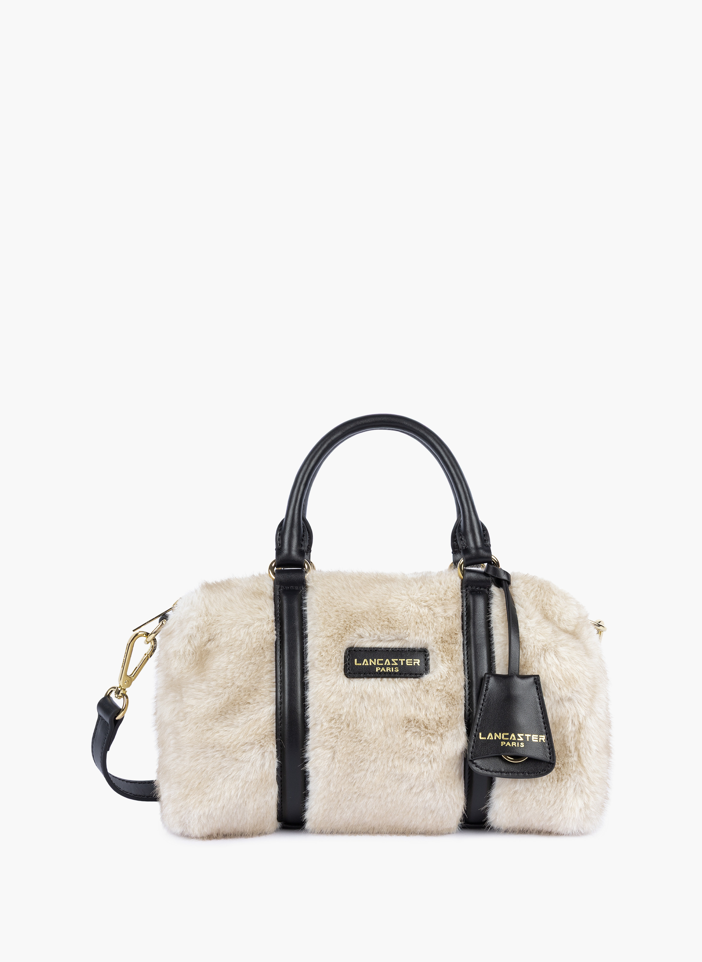 Sac polochon - moumoute LANCASTER Blanc