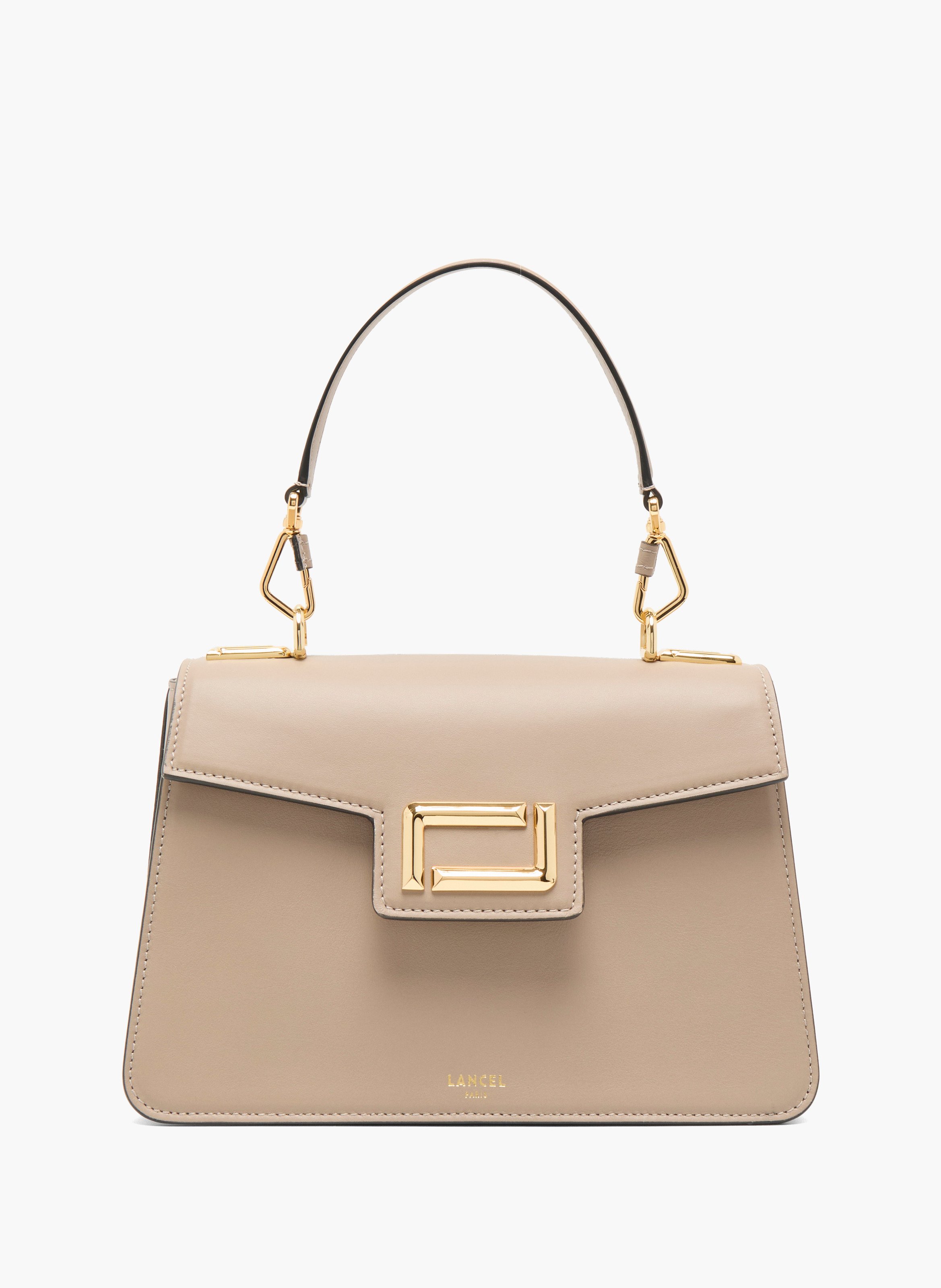 Sac porté main m angèle de lancel en cuir LANCEL Gris