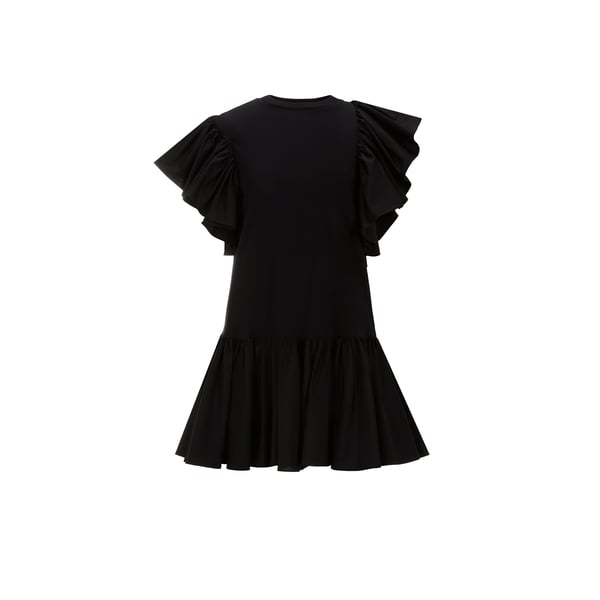 Robe à volants en coton