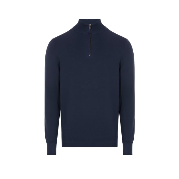 Pull à col camionneur en coton