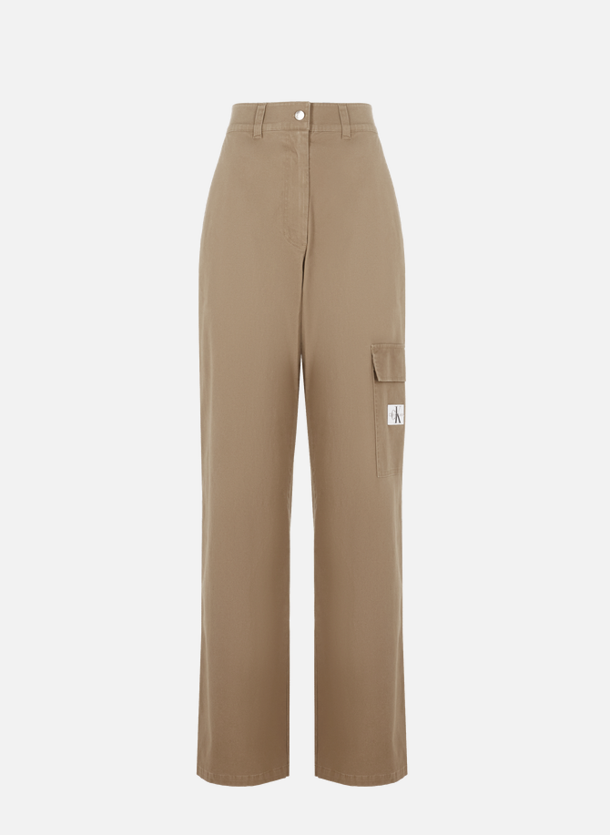 Organic and recycled cotton cargo utility pants CALVIN KLEIN