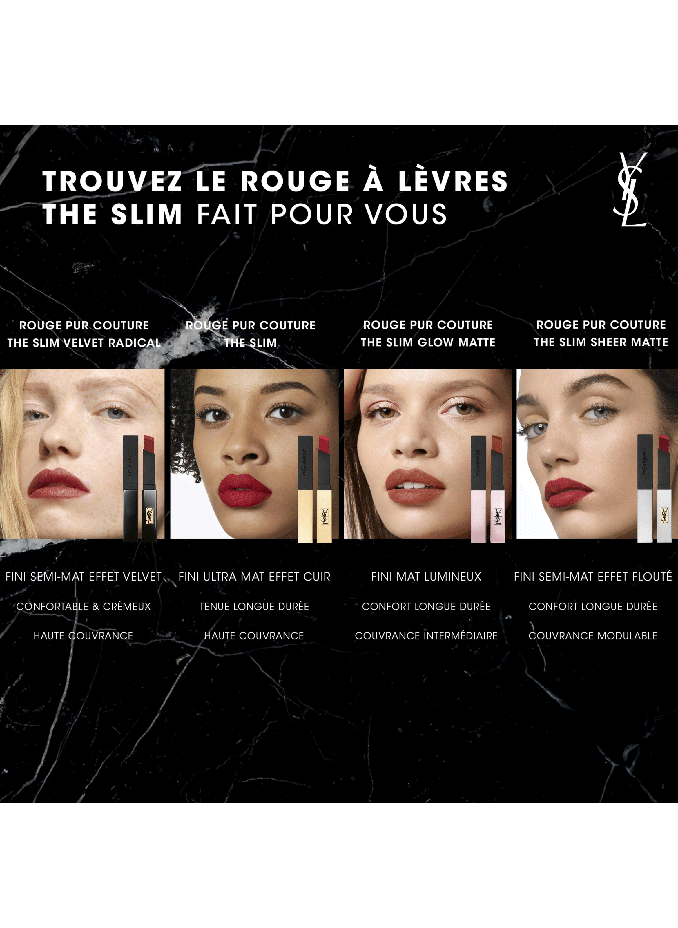 The slim lipstick Rouge Yves saint laurent Beauty Printemps