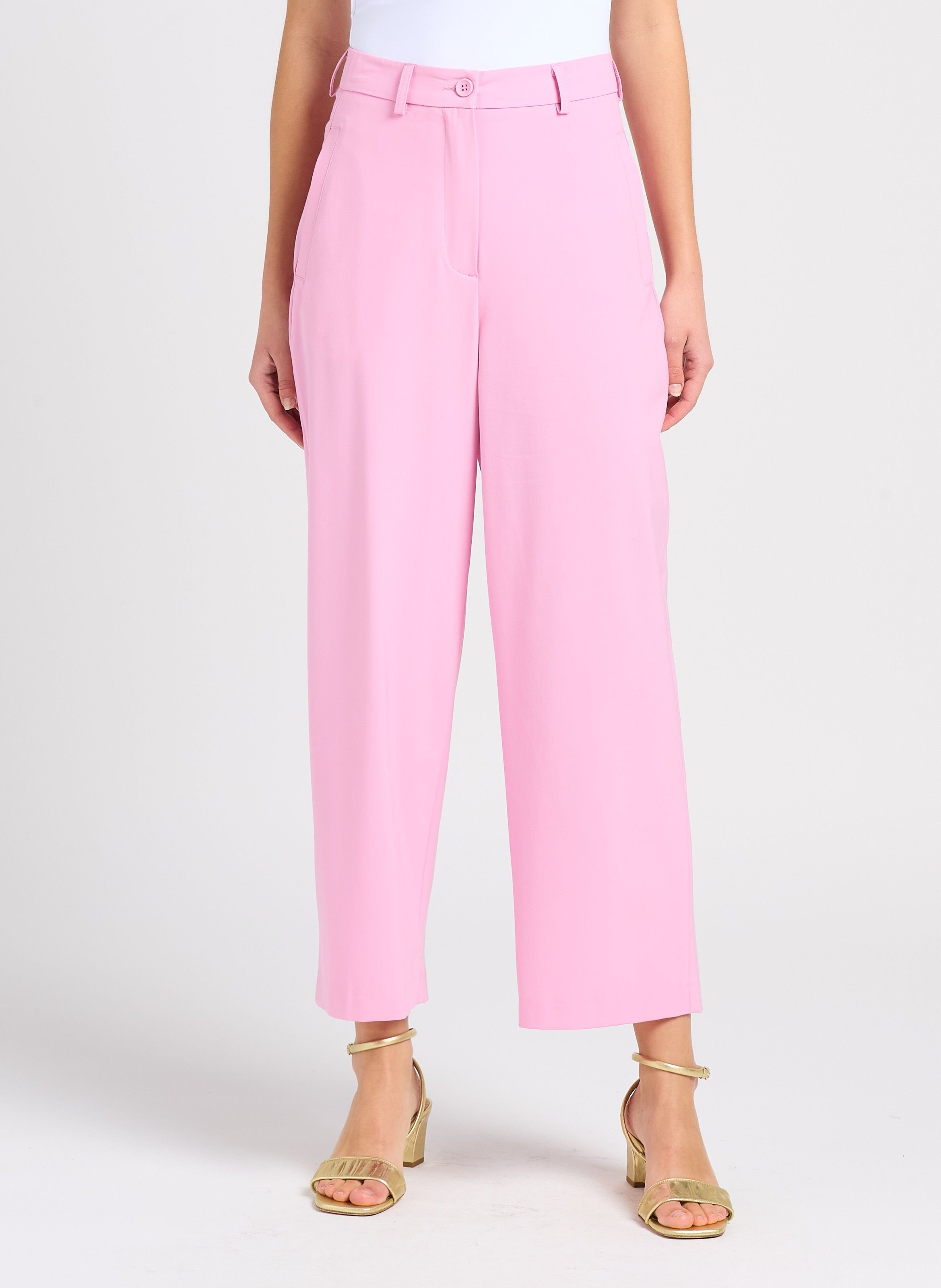 Pantalon Court Femme Été Pantacourt Et Lin Jogging Léger Pour