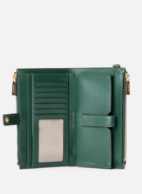 Michael kors green wallet shop