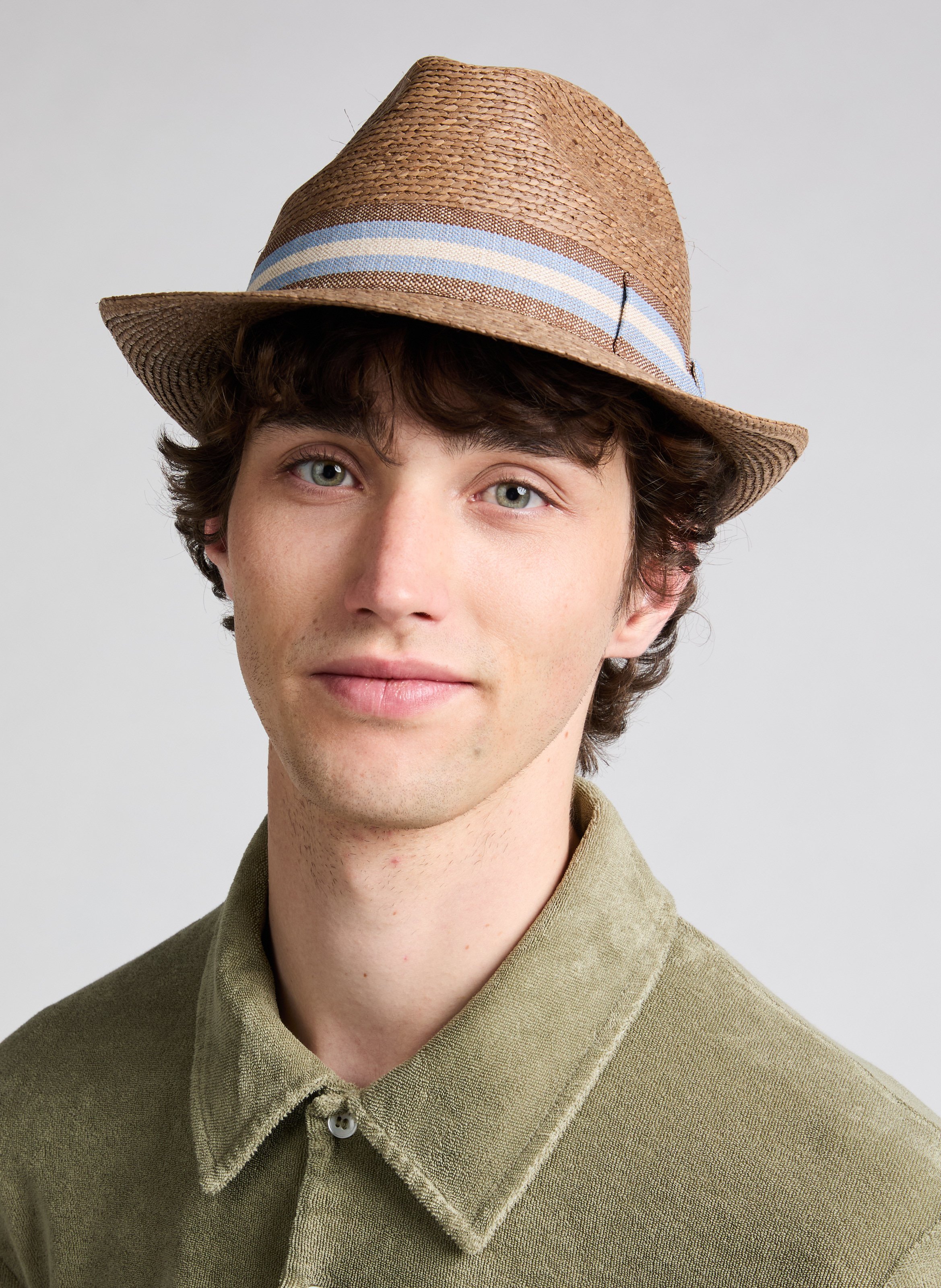 Chapeau en paille  SAISON 1865 Marron