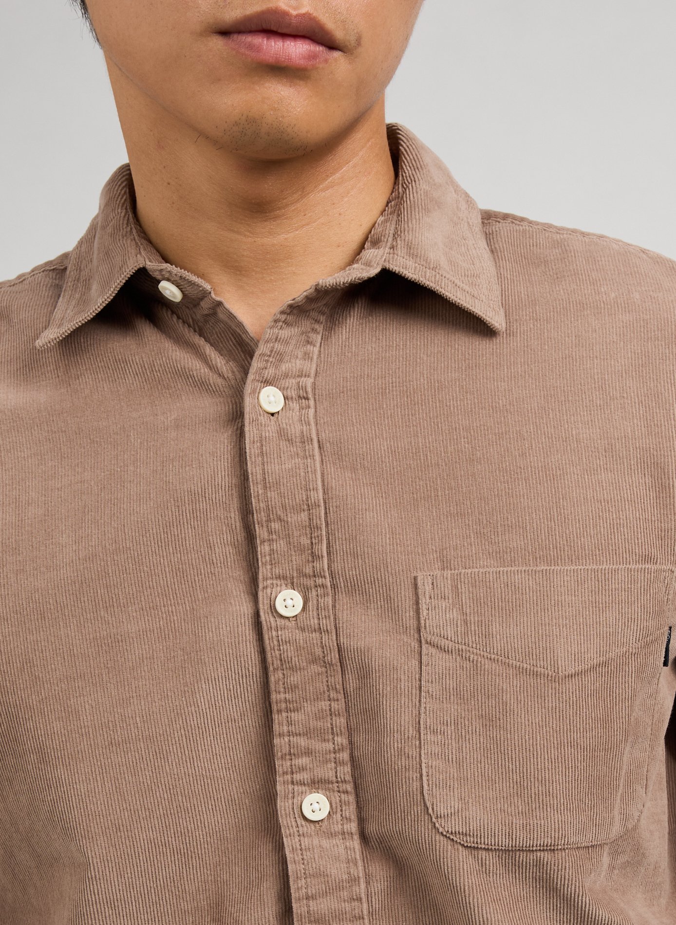 Chemise à carreaux DOCKERS Marron