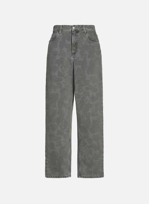 Straight cotton printed jeans Multicolour by CARHARTT WIP CARHARTT WIP Straight cotton printed jeans Multicolour