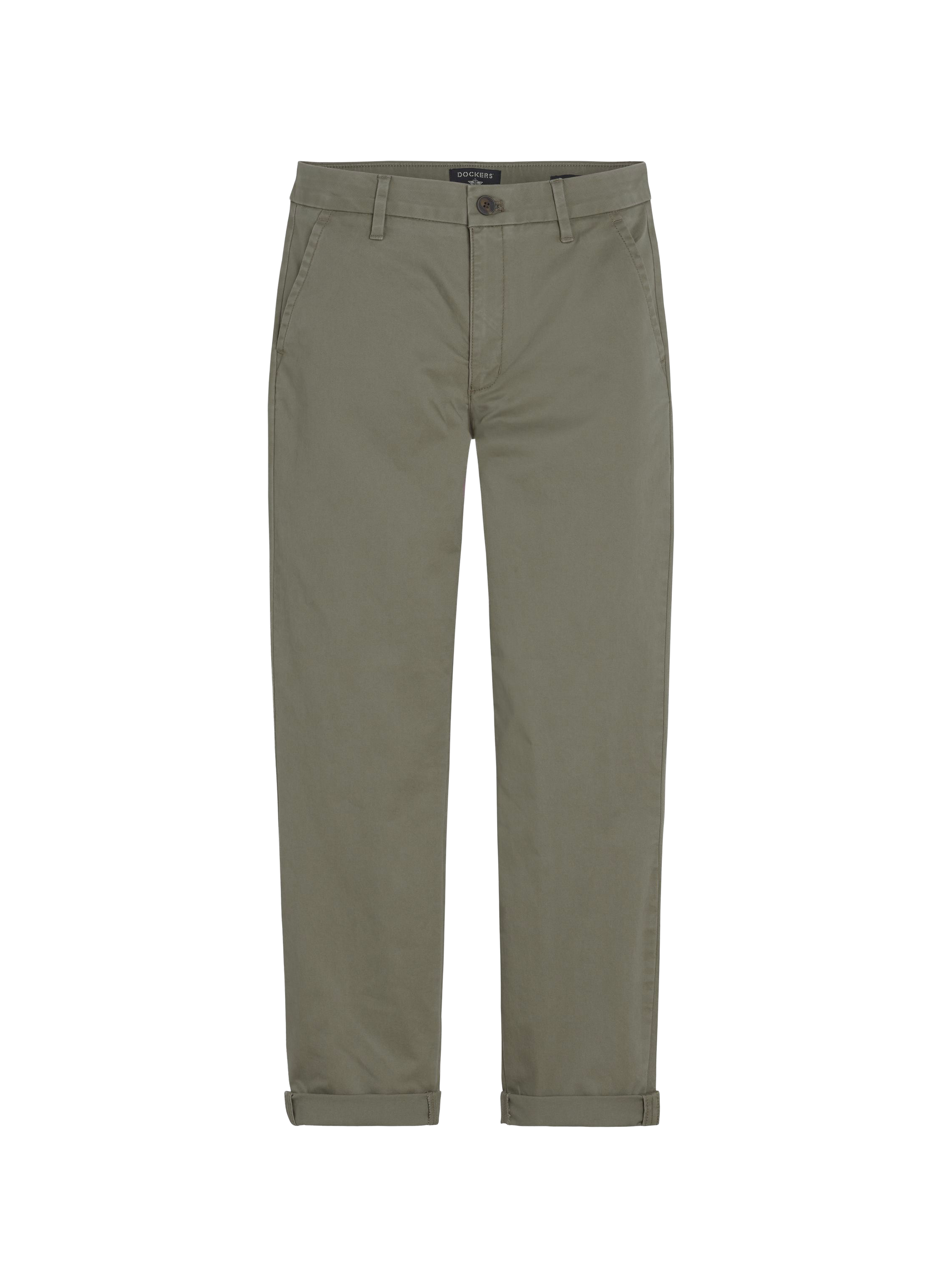 Pantalon en coton DOCKERS Kaki