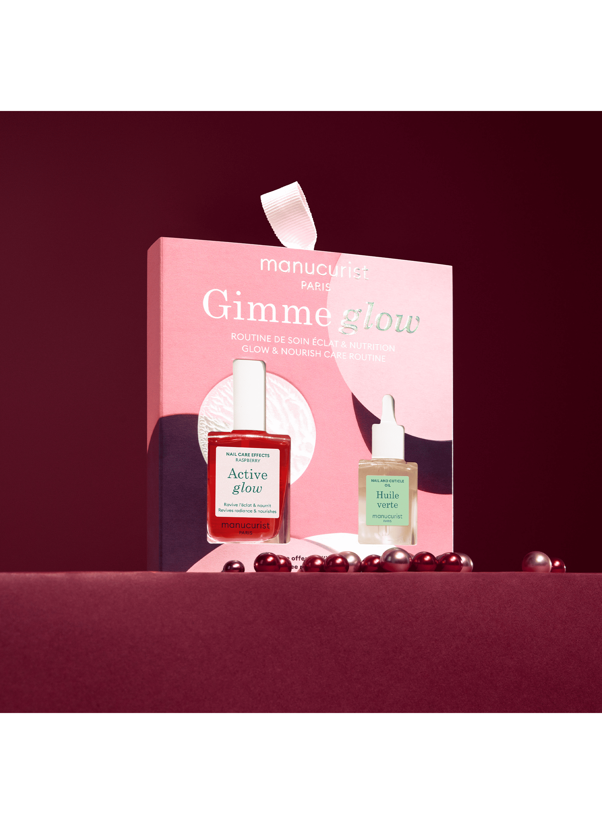 Green Gift Set MANUCURIST Prune