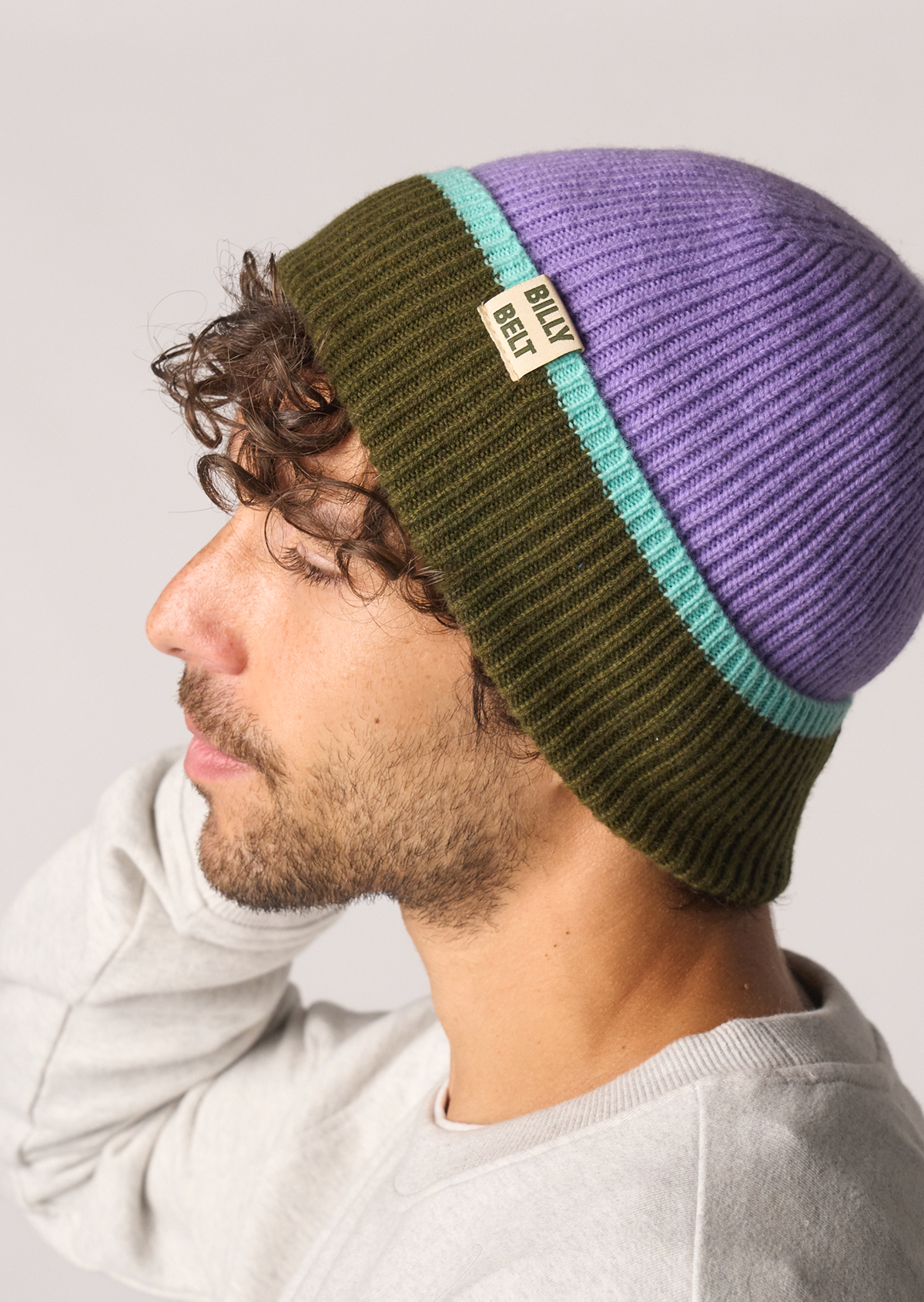Bonnet en laine BILLYBELT Violet