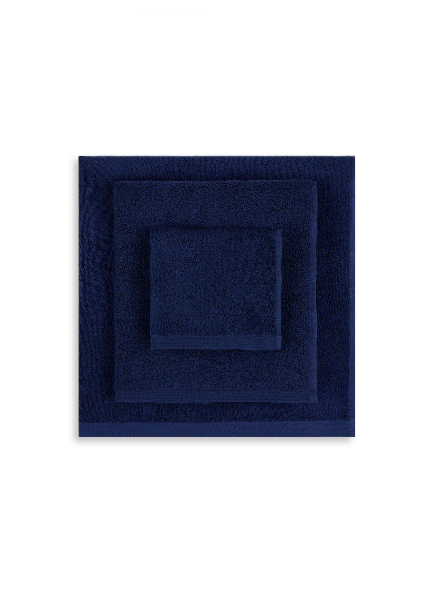 Organic cotton bath towel AU PRINTEMPS PARIS Blue