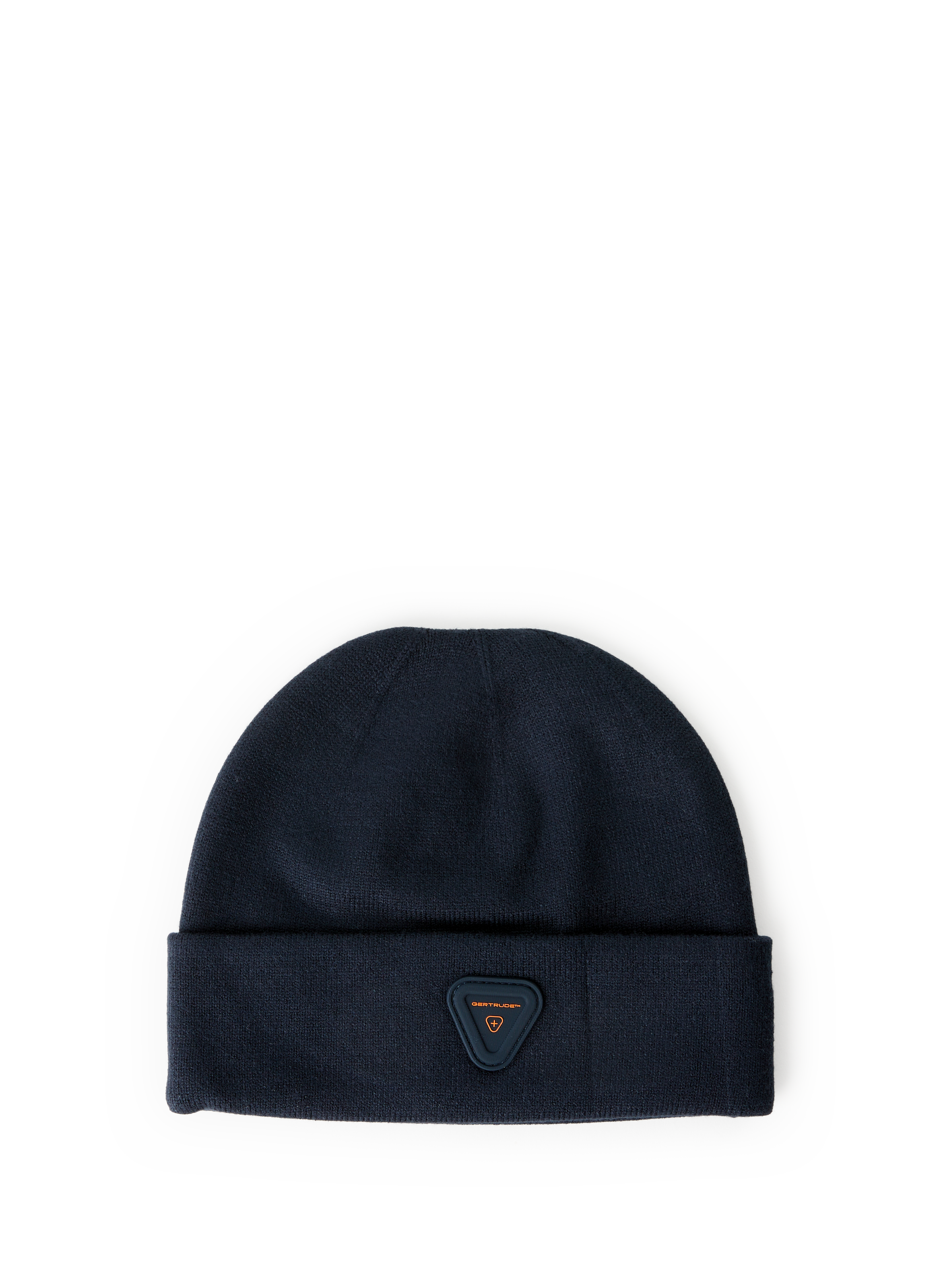 GERTRUDE ET GASTON Beanie hat with turned up brim Blue