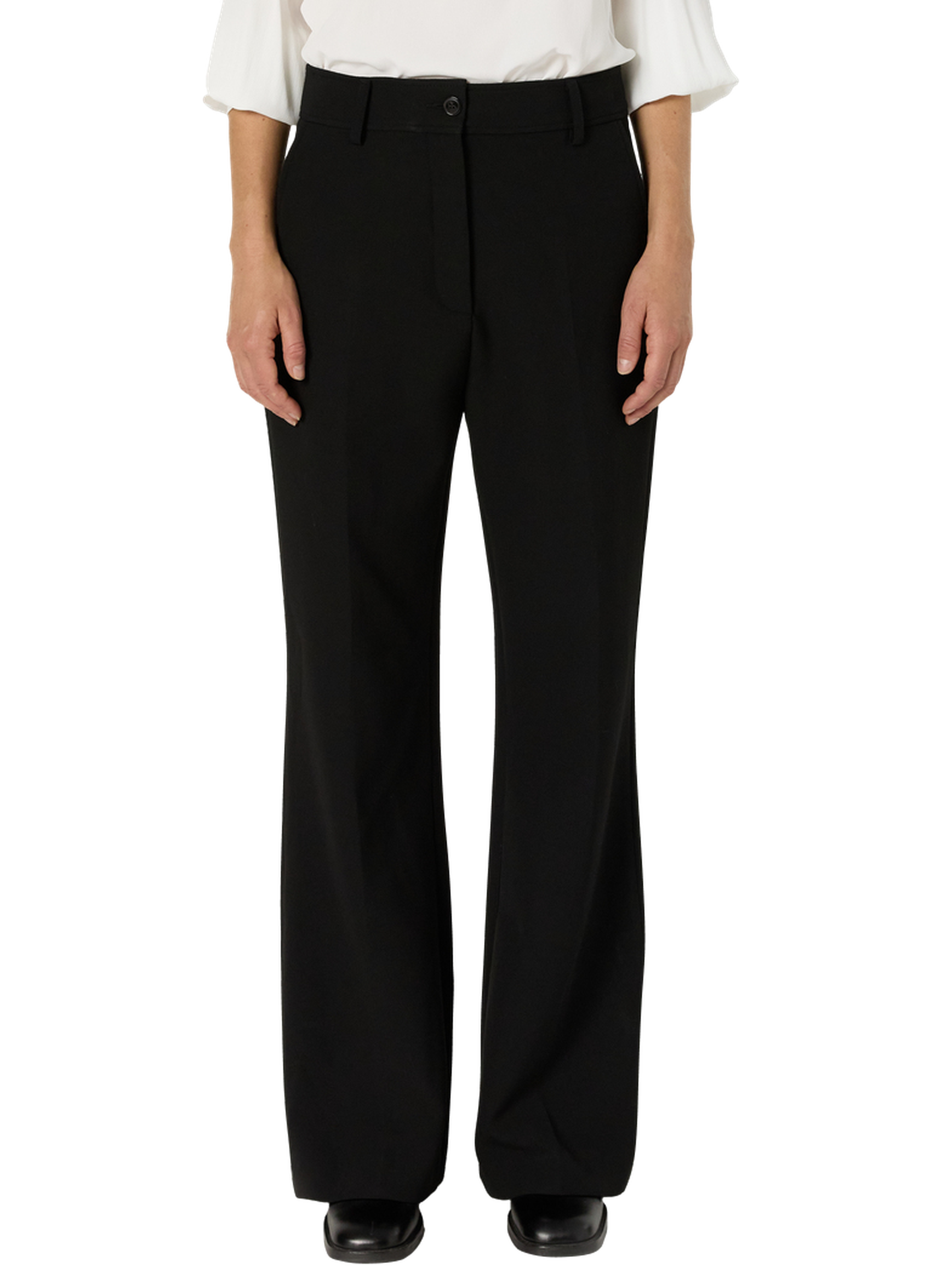 Pantalon évasé en jersey - cloe GERARD DAREL Noir