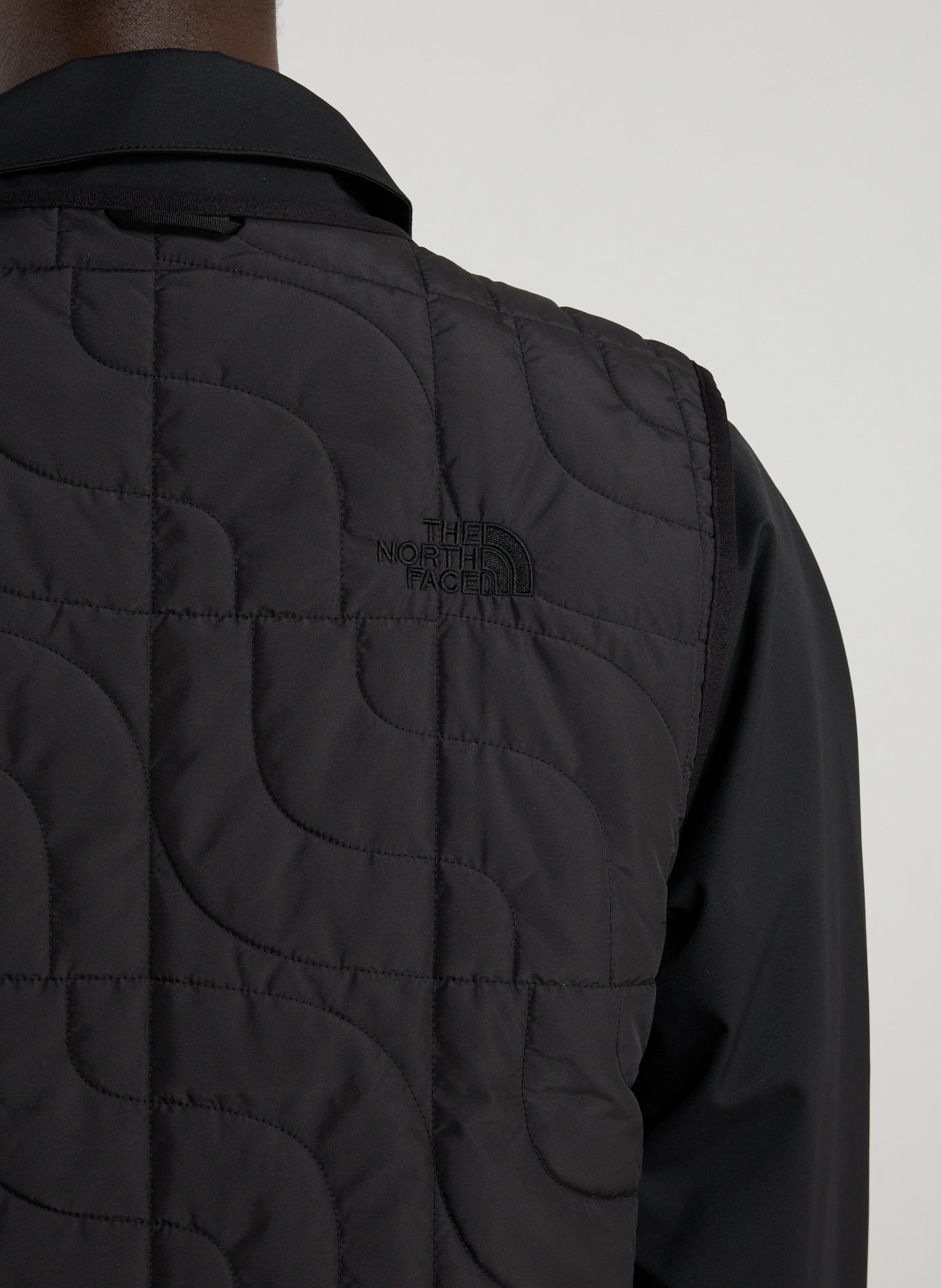 Jacket with classic collar and removable inner vest THE NORTH FACE Black