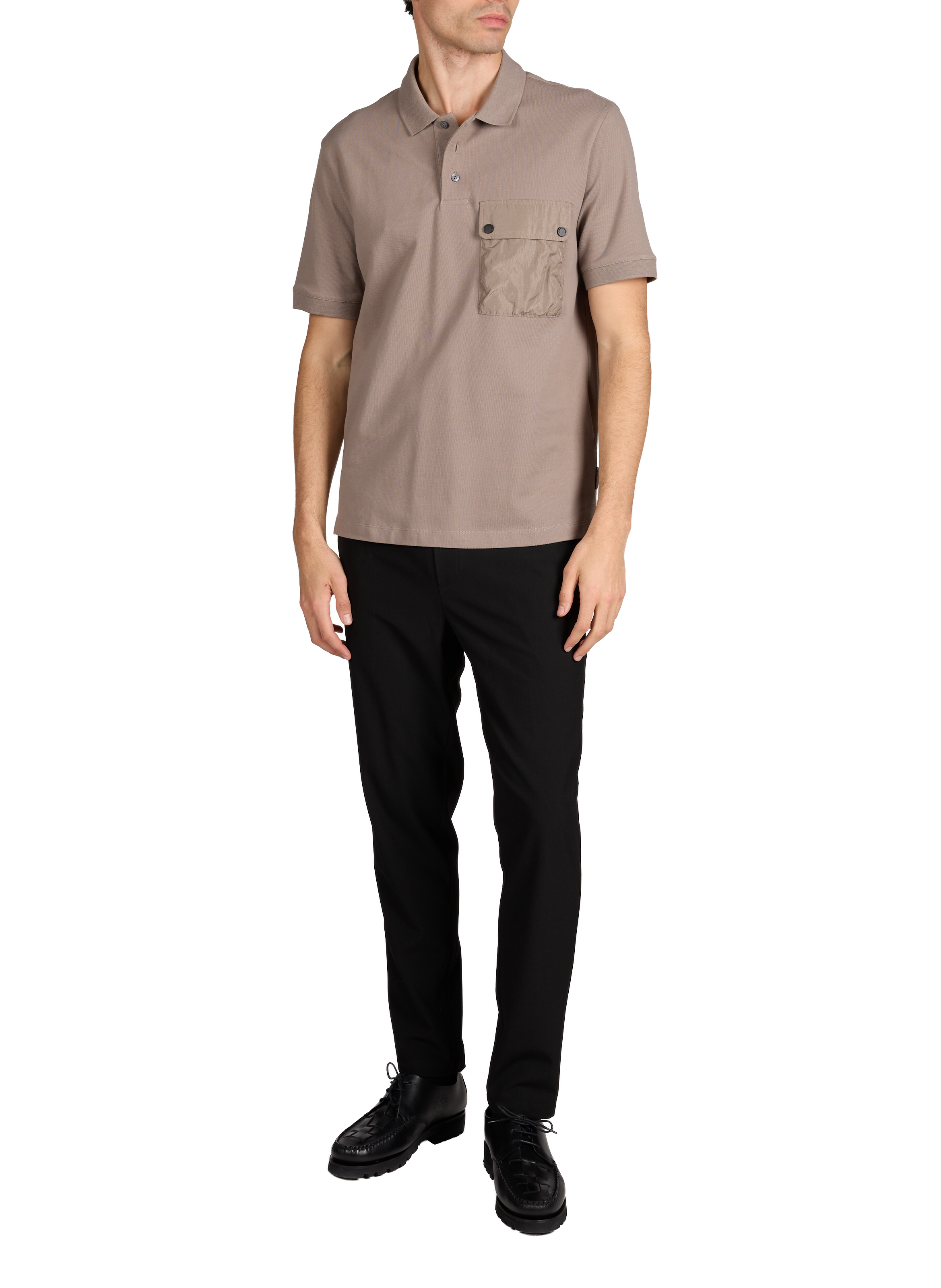 Polo en coton ARMANI EXCHANGE Beige