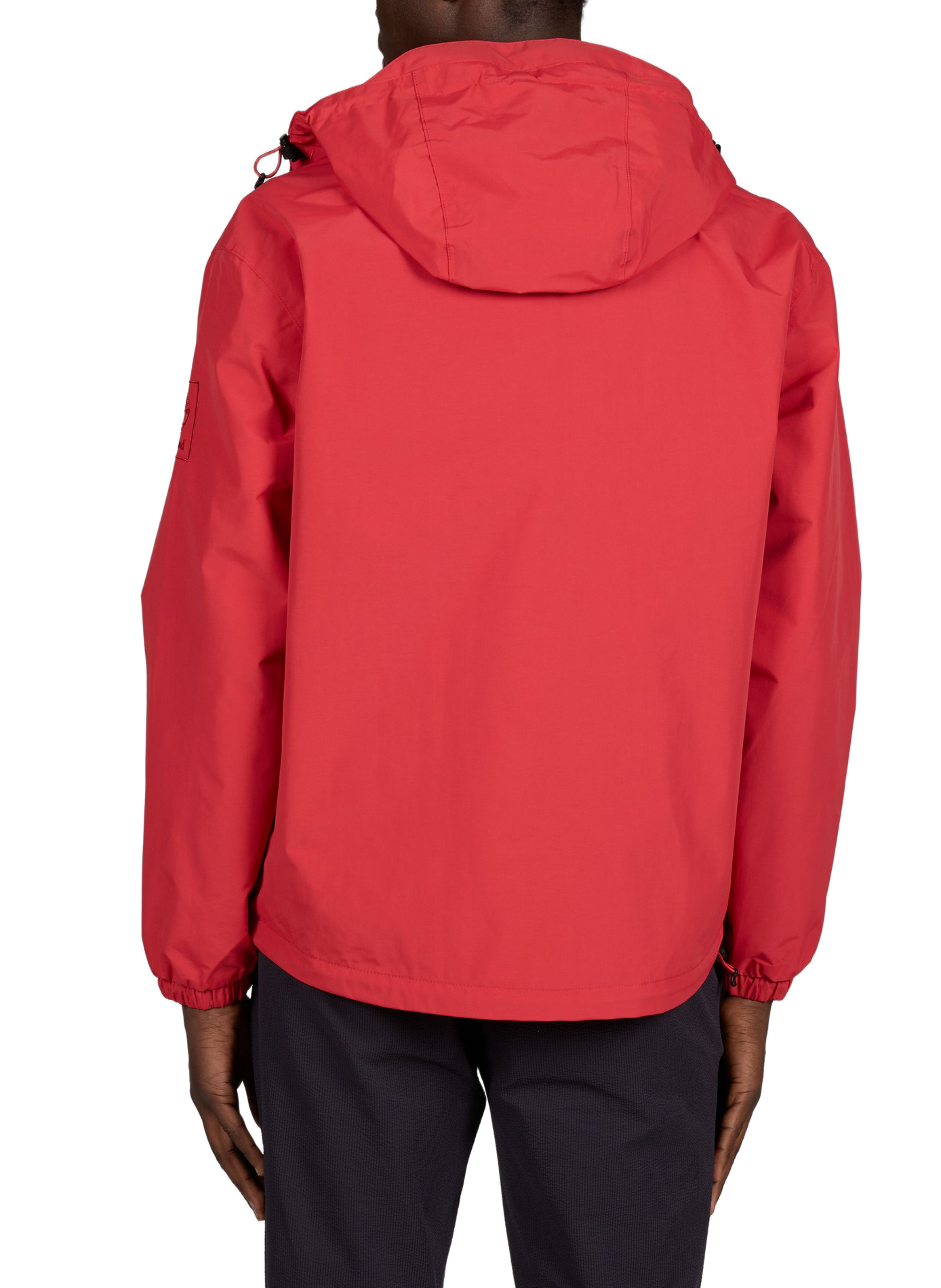 Plain hooded jacket TIMBERLAND Red
