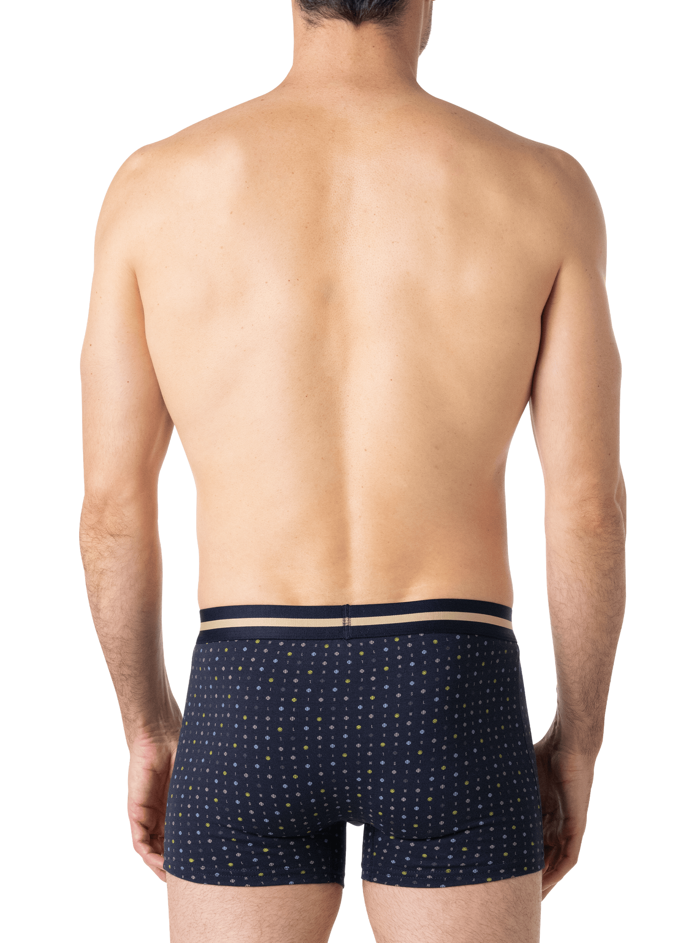 Lot de 3 boxers en coton mélangé EMINENCE Multicolore