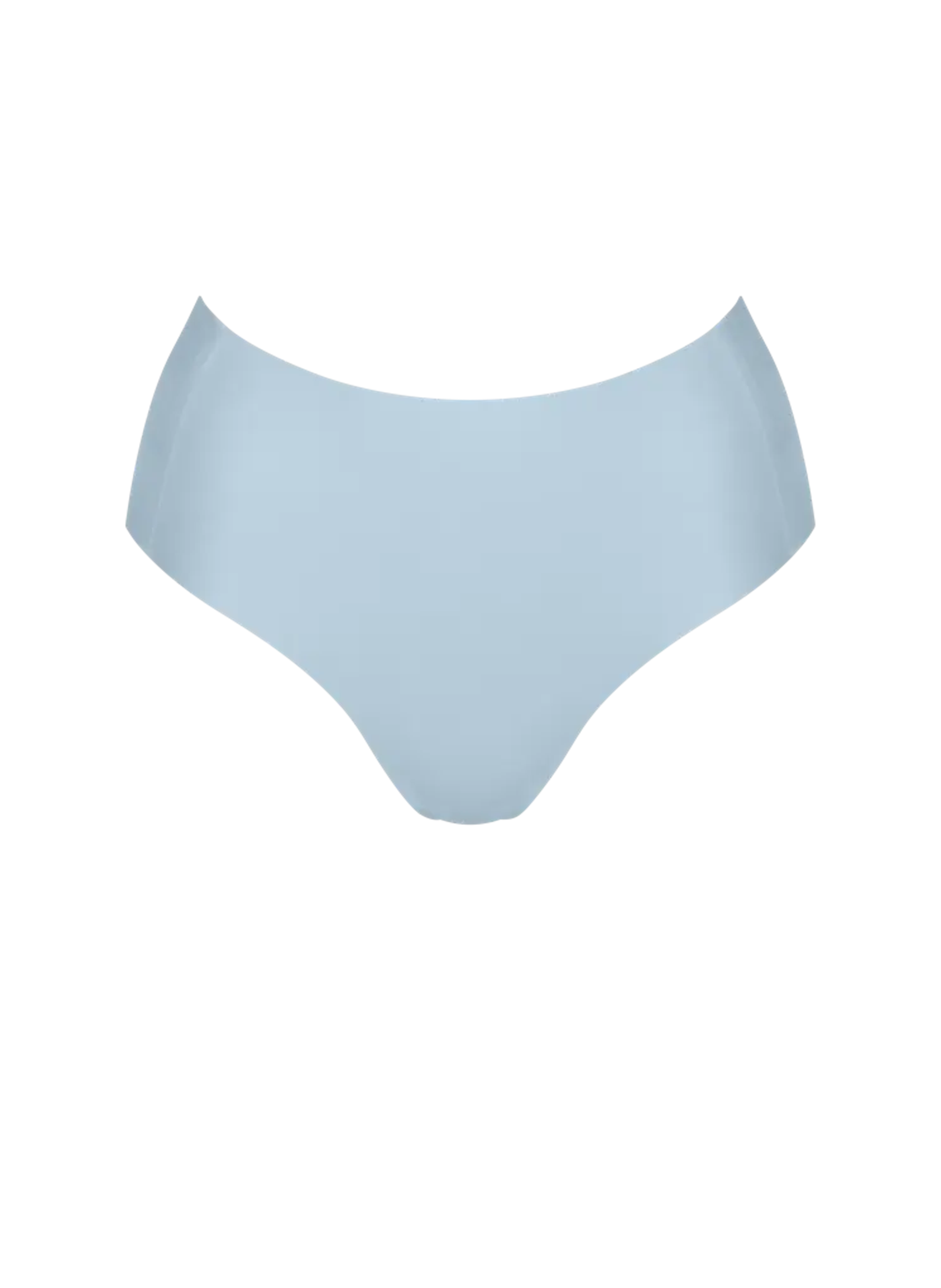 High-waisted solid color culottes SLOGGI Blue