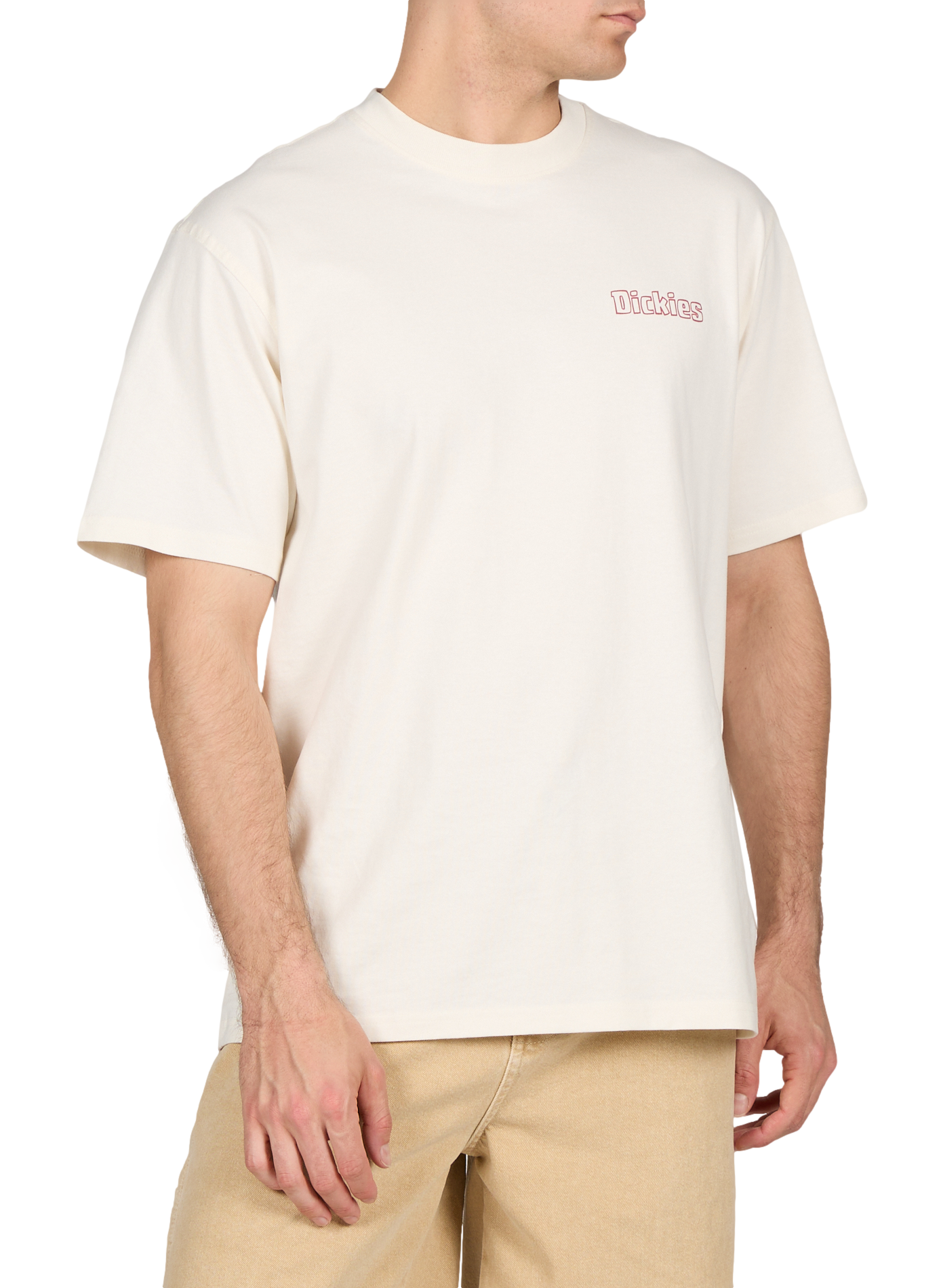 T-shirt imprimé en coton DICKIES Blanc